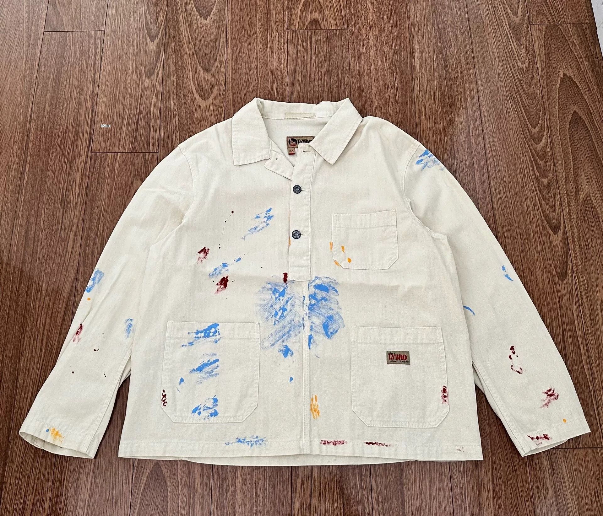 Nigel Cabourn Nigel Cabourn Ink Paint Jacket Size US M / EU 48-50 / 2 - 1 Thumbnail