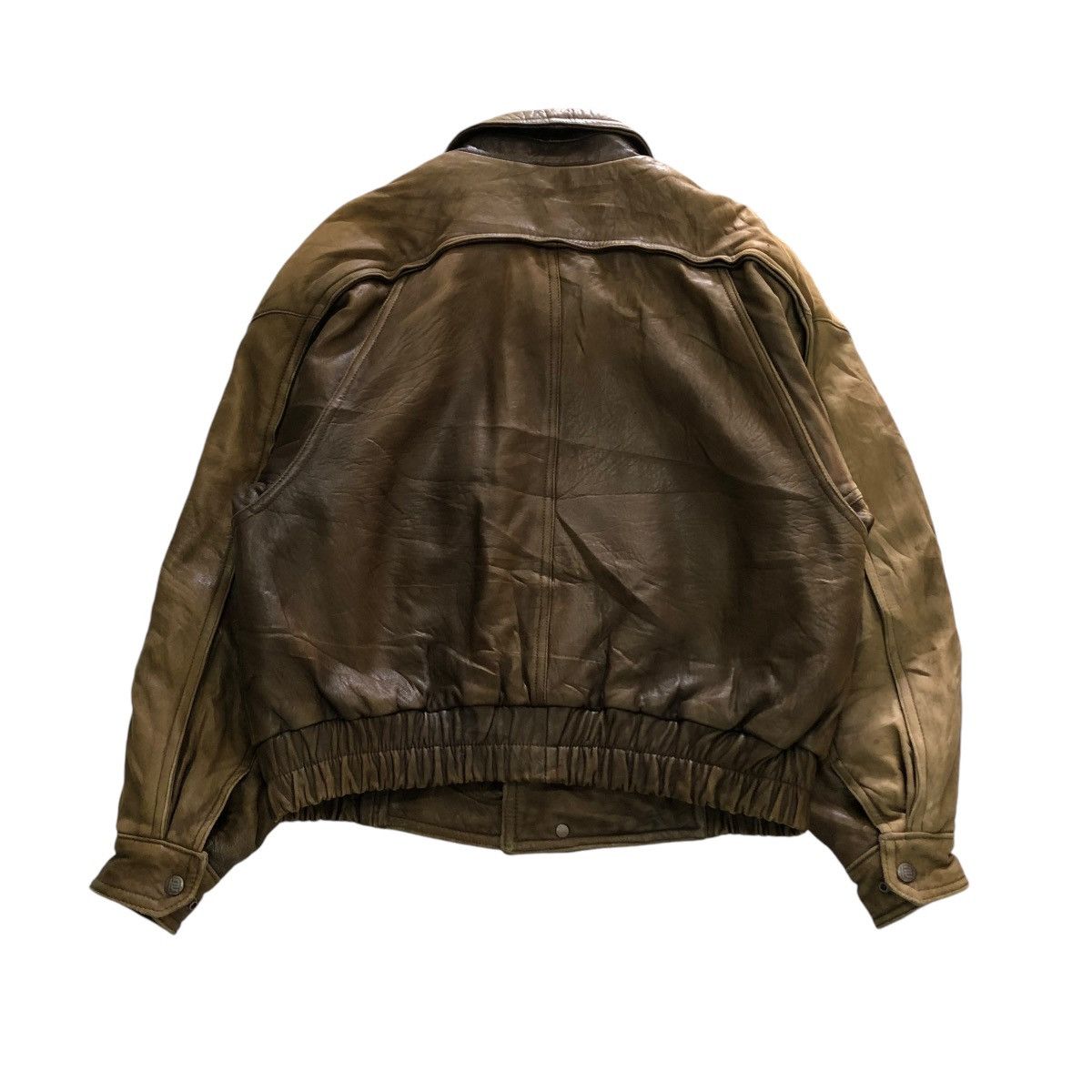 Robert Comstock VINTAGE BOMBER BIKER GENUINE LEATHER JACKET ROBERT COMSTOCK Size US L / EU 52-54 / 3 - 2 Thumbnail