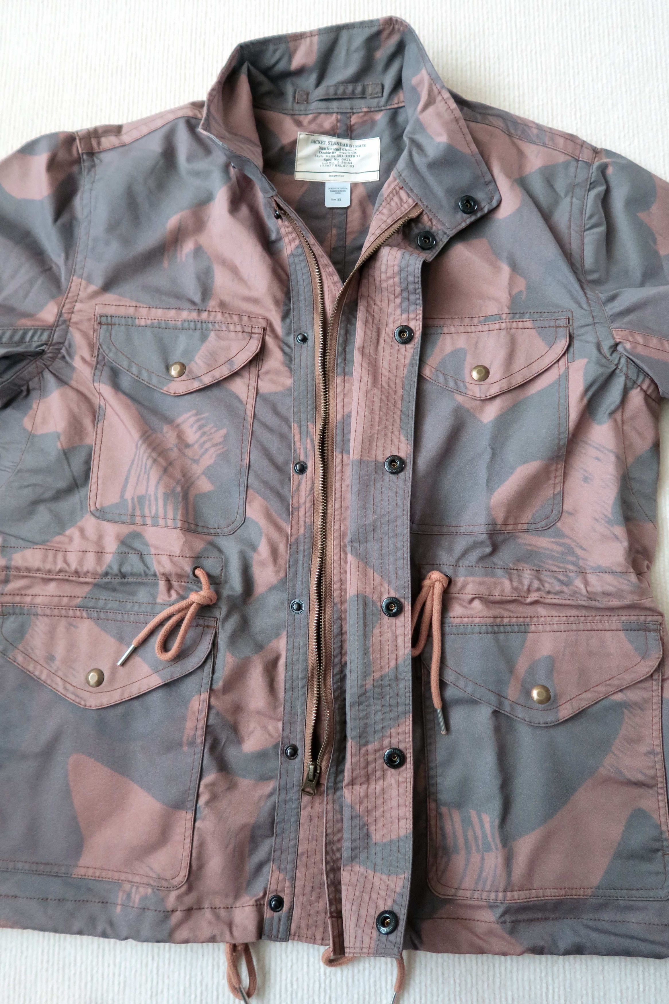 RRL Ralph Lauren RRL Ralph Lauren Brush Stroke Camo Military Workwear Jacket Size US M / EU 48-50 / 2 - 13 Thumbnail