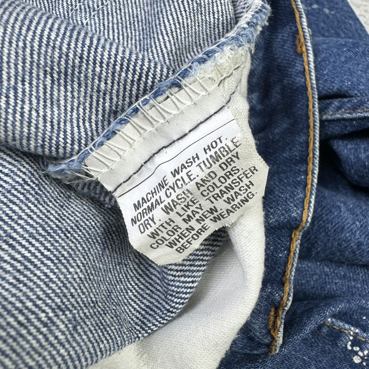 If Six Was Nine Vintage 80s Levis 517 Orange Tab Flared Denim Pant Size US 30 / EU 46 - 12 Thumbnail