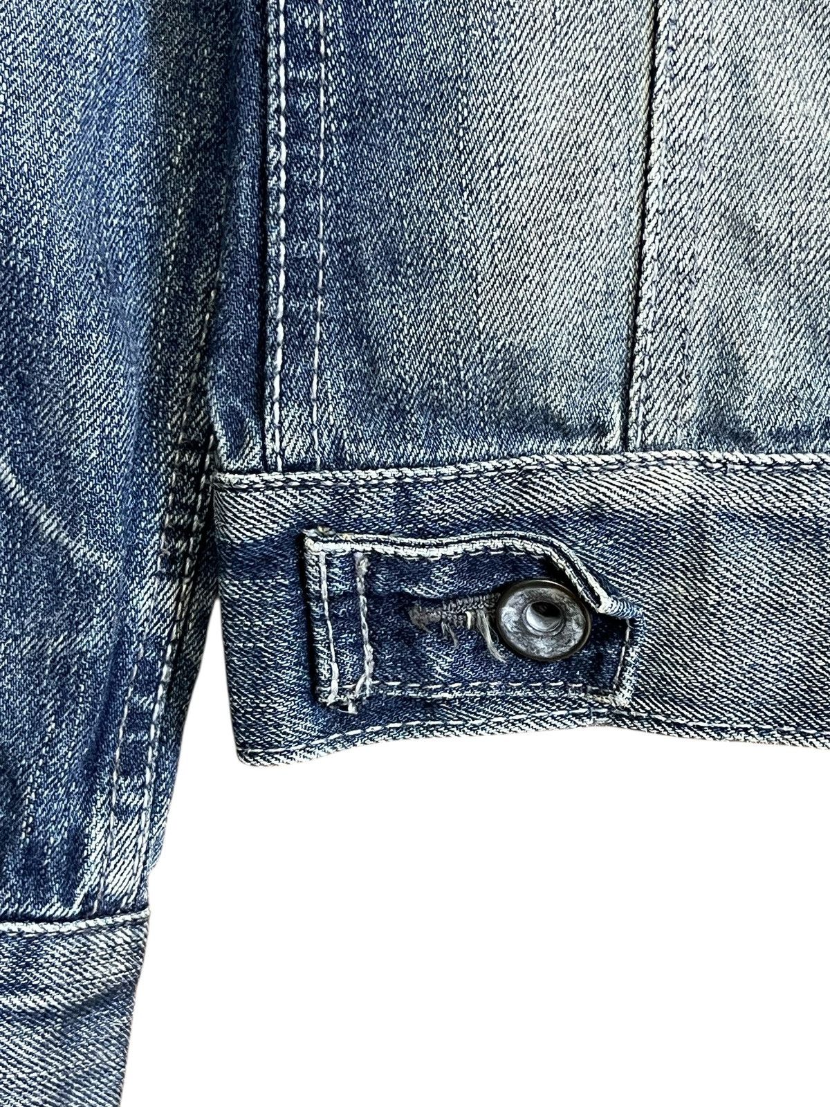 GOSTAR DE FUGA Archival japanese GOSTAR DE FUGA dirt trucker denim jacket Size US XS / EU 42 / 0 - 10 Thumbnail