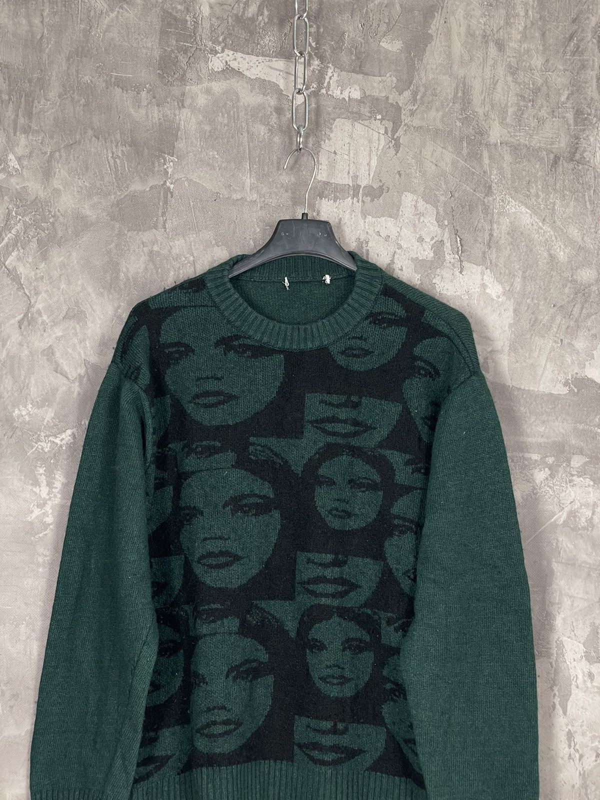 Hysteric Glamour × Japanese Brand × Vintage Avant Garde Multi Logo Girl Hysteric Glamour Style Sweater Size M / US 6-8 / IT 42-44 - 3 Thumbnail