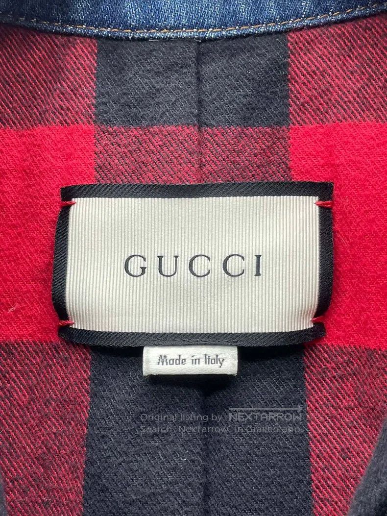Gucci Gucci Tiger embroidered thickened denim jacket Size US S / EU 44-46 / 1 - 3 Thumbnail
