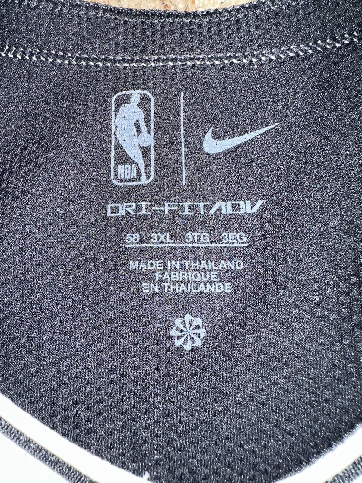 Nike Authentic Nike Men’s NBA Brooklyn Nets Dri Fit ADV Jersey Size US XXL / EU 58 / 5 - 4 Thumbnail