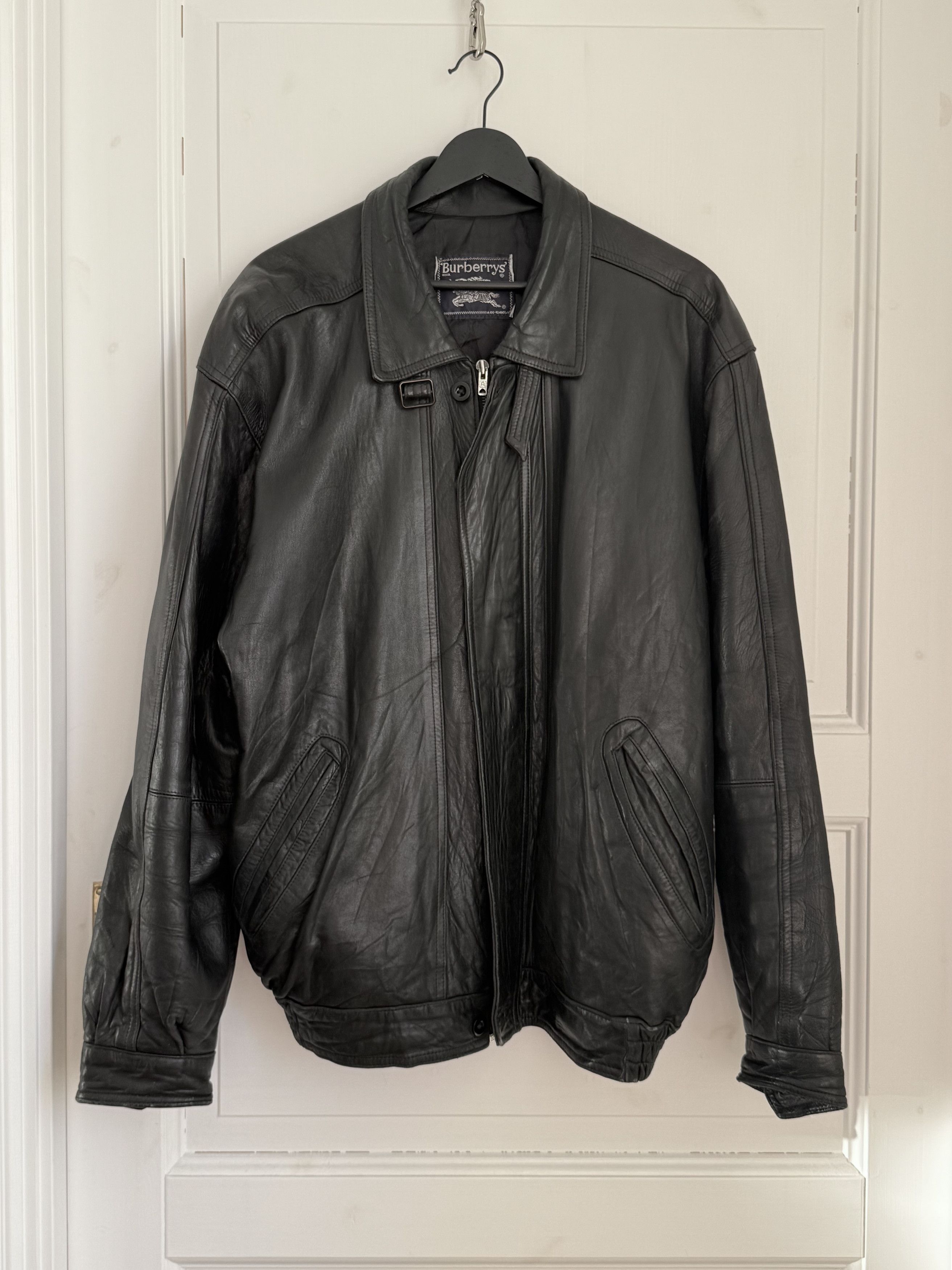 Burberry Burberry leather bomber Size US L / EU 52-54 / 3 - 3 Thumbnail
