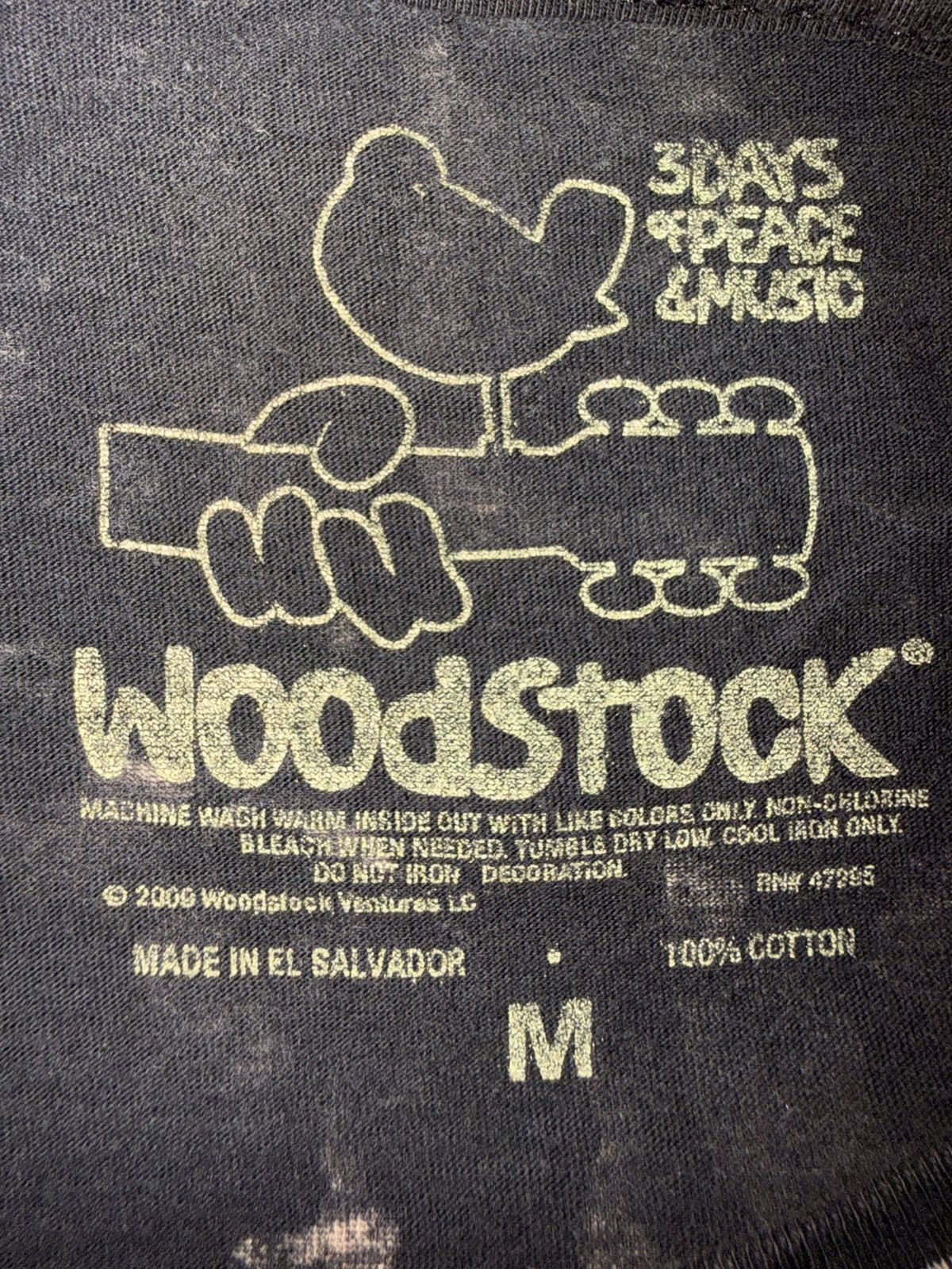 Band Tees 2009 Woodstock Crowd All Over Print AOP T-Shirt Size US M / EU 48-50 / 2 - 3 Thumbnail