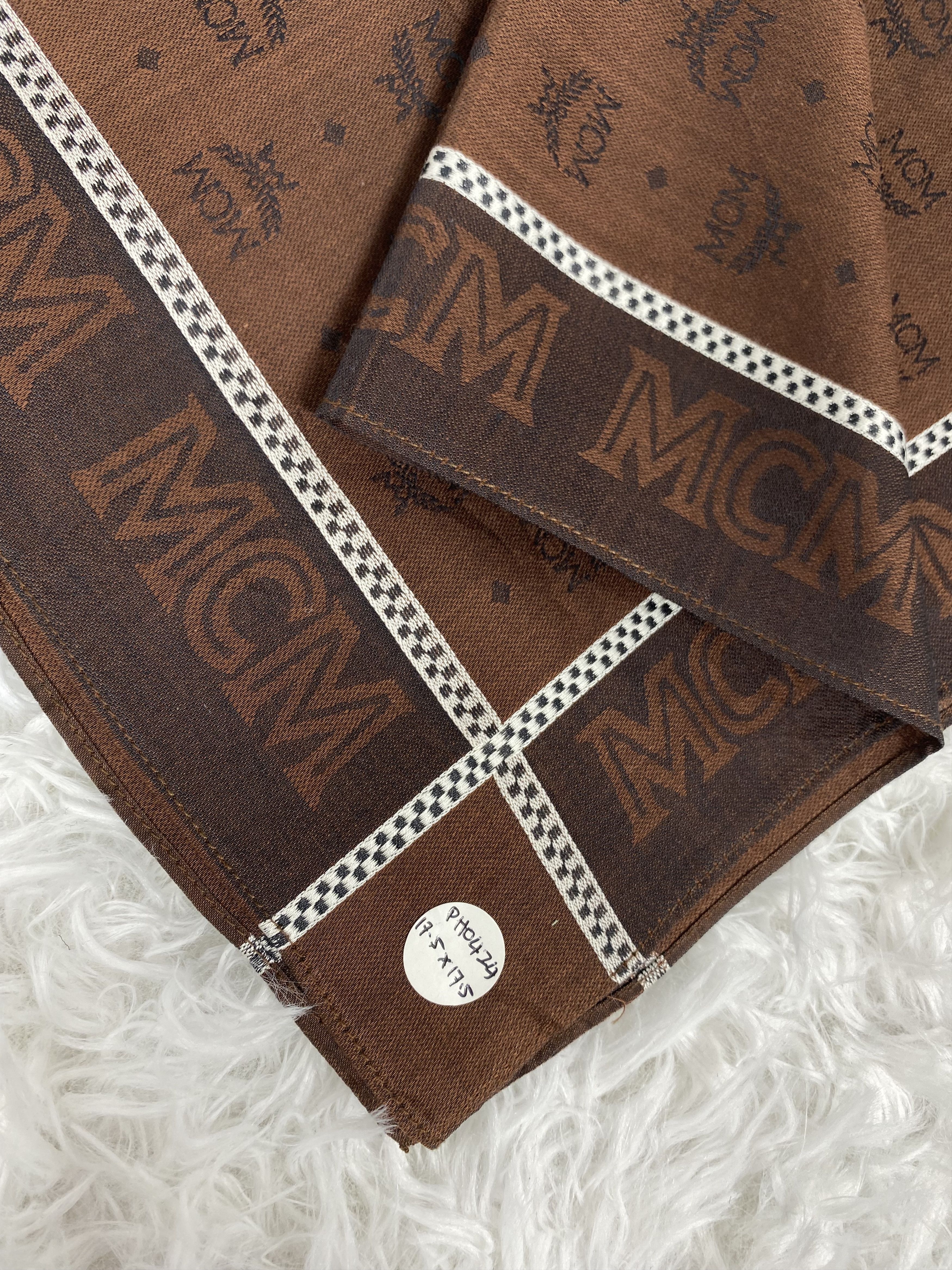 MCM Vintage MCM Handkerchief Neckerchief PH0424 Size ONE SIZE - 2 Thumbnail