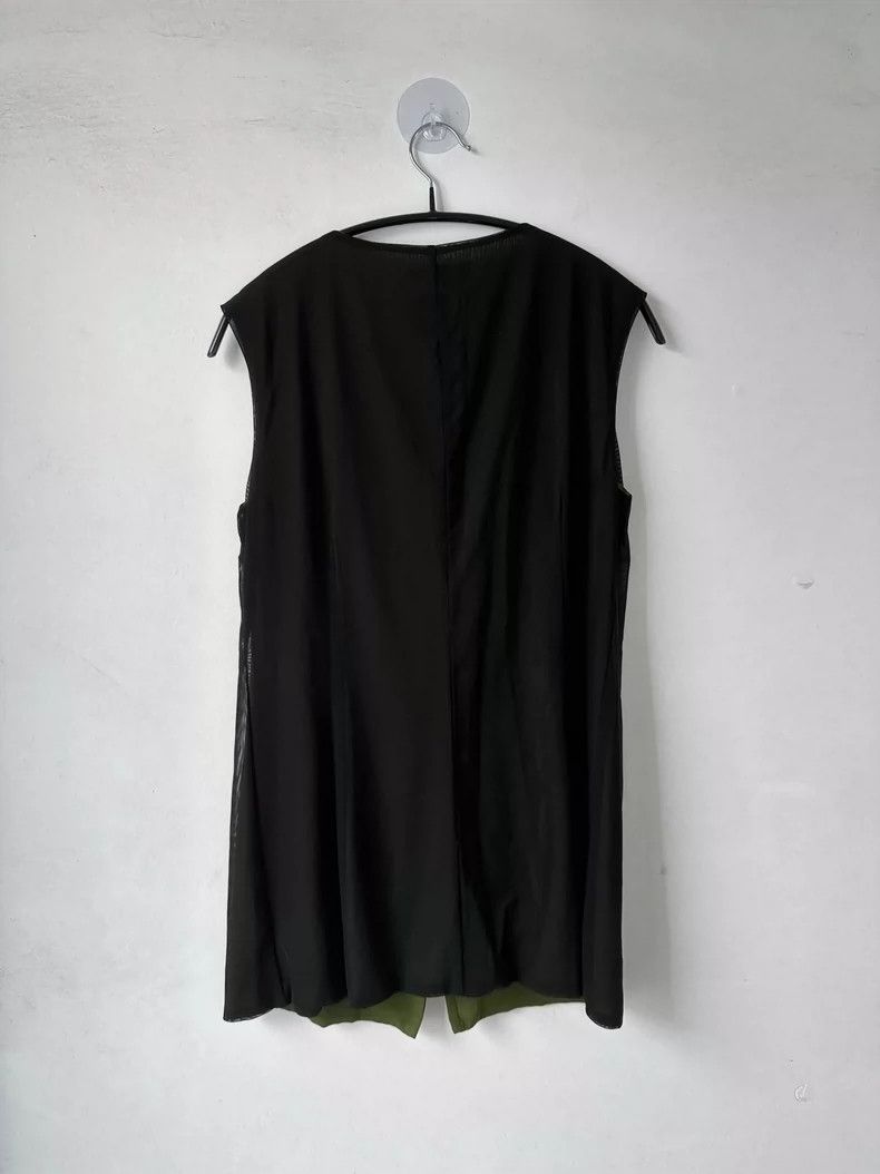 Y's Y's Mesh black and green color-matching vest Size US L / EU 52-54 / 3 - 2 Thumbnail