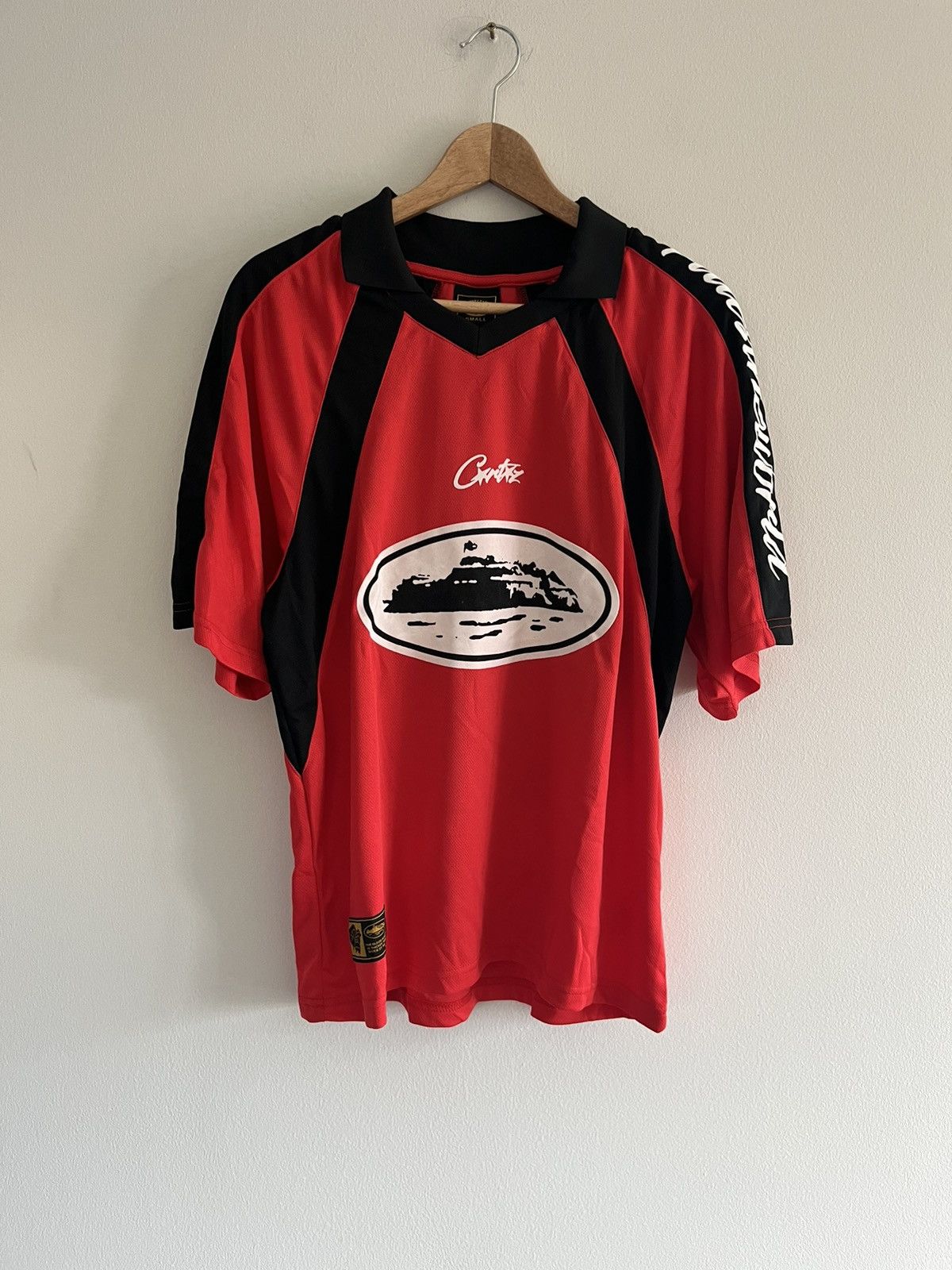 image of Corteiz Cortiez - Rtw Red Jersey, Men's (Size Small)