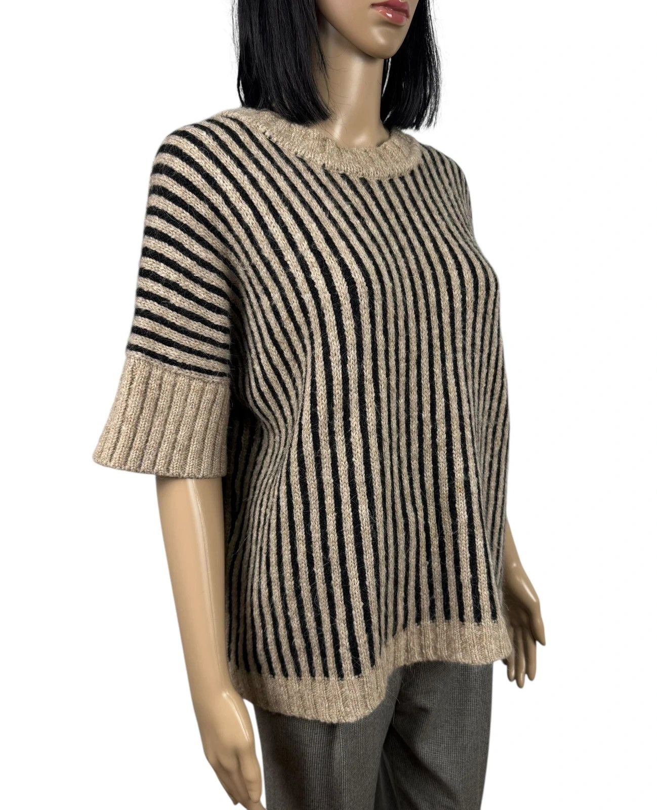 Other Aiayu Bolivia Cashilama Sweater Short Sleeve Striped size M Size M / US 6-8 / IT 42-44 - 3 Thumbnail