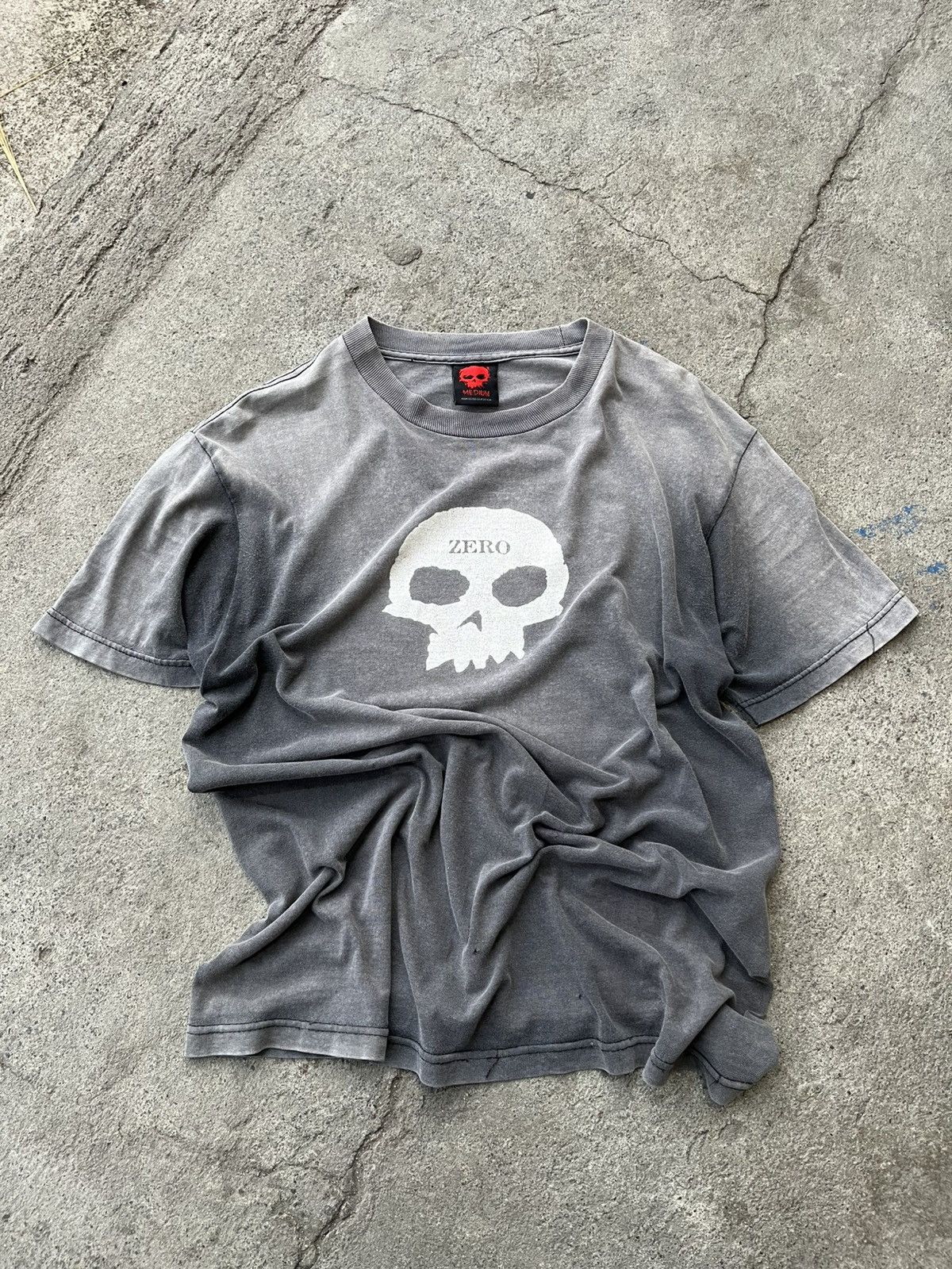 Vintage Crazy Vintage Zero Skateboarding tee Size US L / EU 52-54 / 3 - 3 Thumbnail