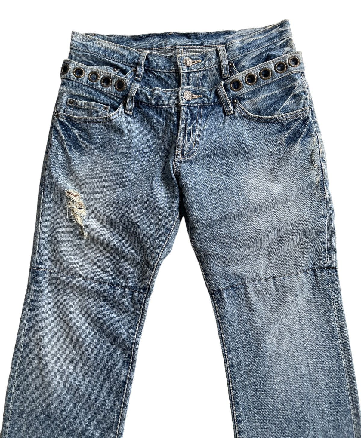 PPFM PPFM Double Waist Denim Size US 31 - 3 Thumbnail