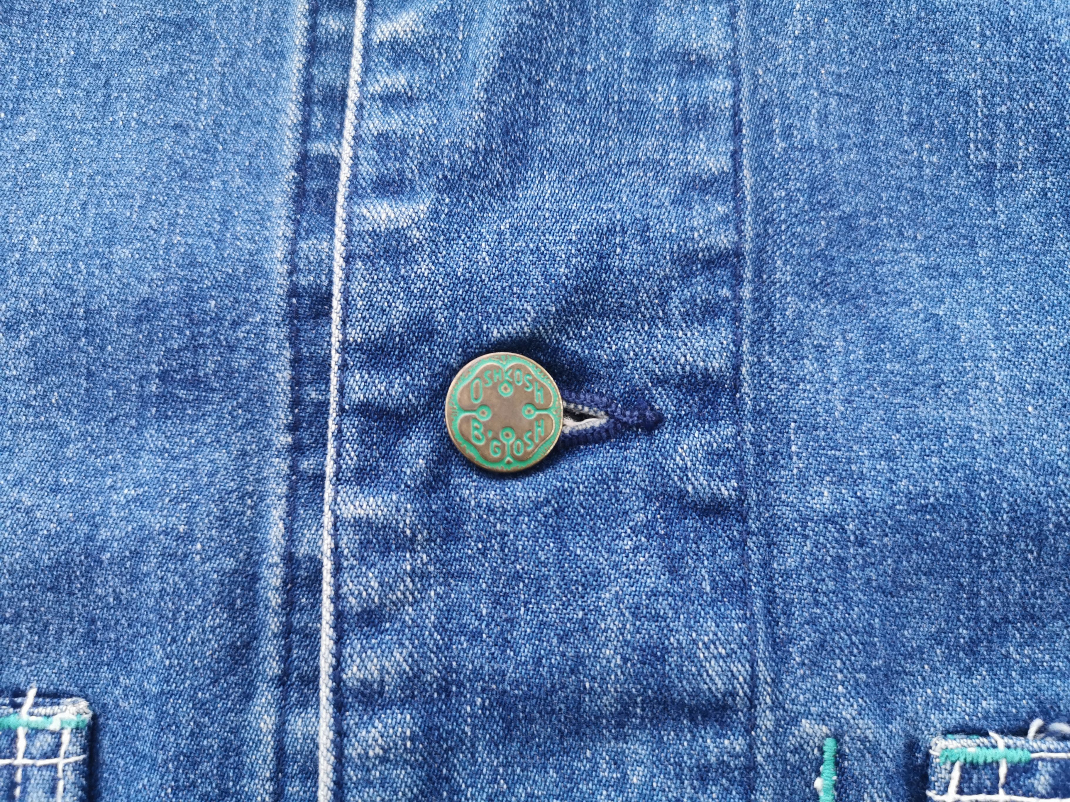 Oshkosh Vintage 90s Oshkosh Denim Jeans Jacket Size L Size US L / EU 52-54 / 3 - 4 Thumbnail