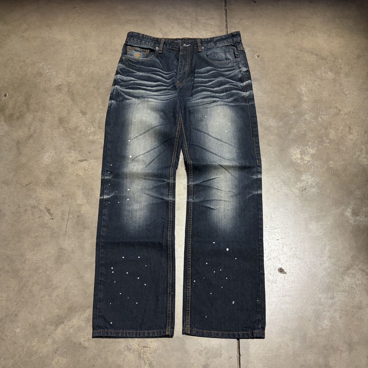 Rocawear Vintage Y2K Rocawear Baggy Denim Jeans Faded Wide Leg Skater Size US 36 / EU 52 - 1 Thumbnail