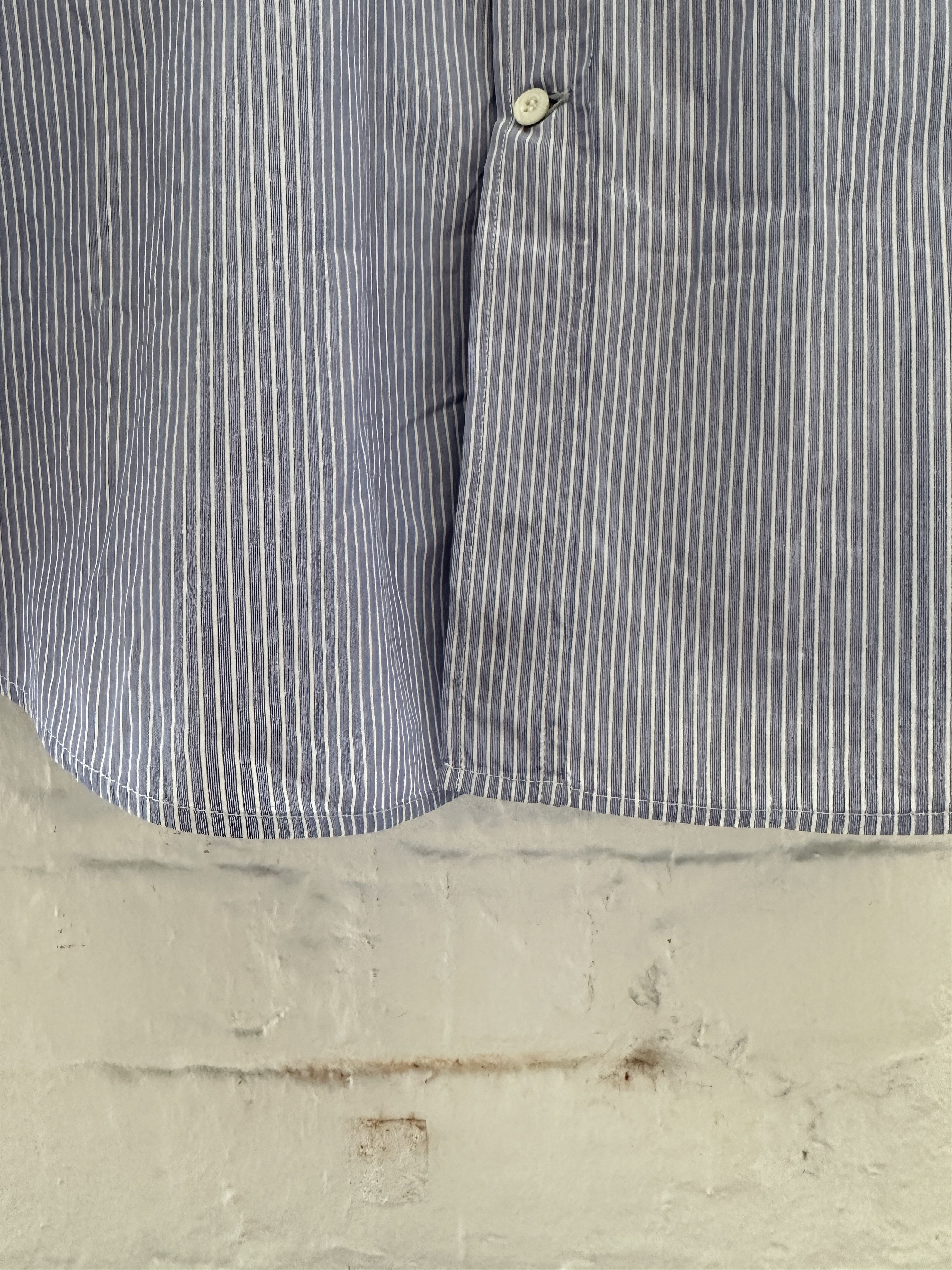 Brunello Cucinelli Brunello Cucinelli Striped Button Up Shirt Size US L / EU 52-54 / 3 - 3 Thumbnail