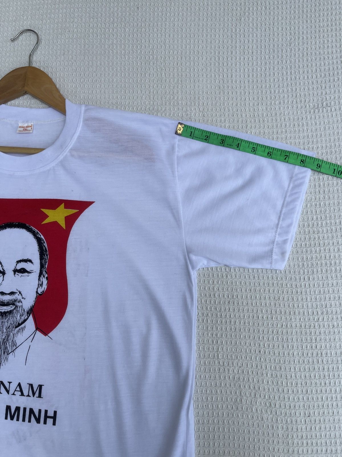 Vintage Rare🔥Vintage 90s Dictator President Vietnam Ho Chi Minh Size US XL / EU 56 / 4 - 9 Thumbnail
