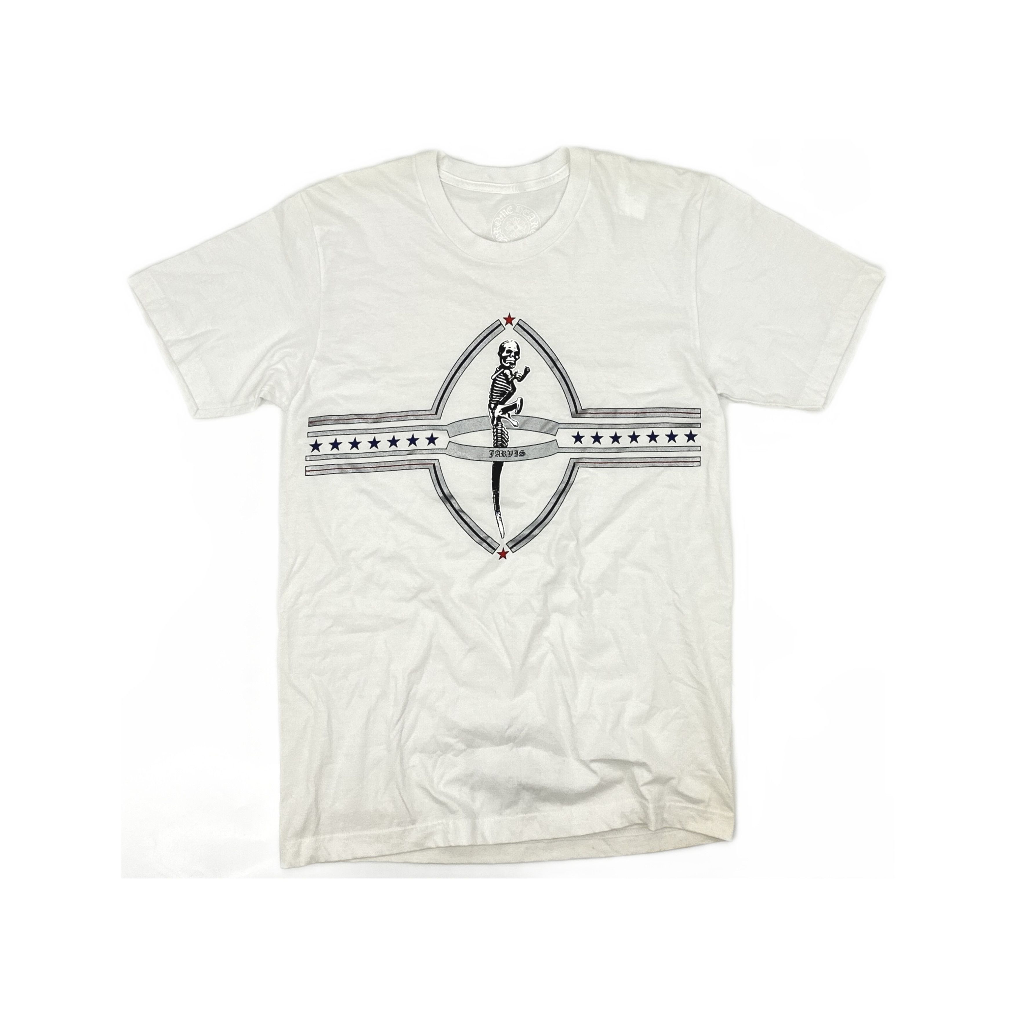 Chrome Hearts Chrome Hearts Foti Skeleton Graphic T-Shirt Size M Size US M / EU 48-50 / 2 - 1 Thumbnail