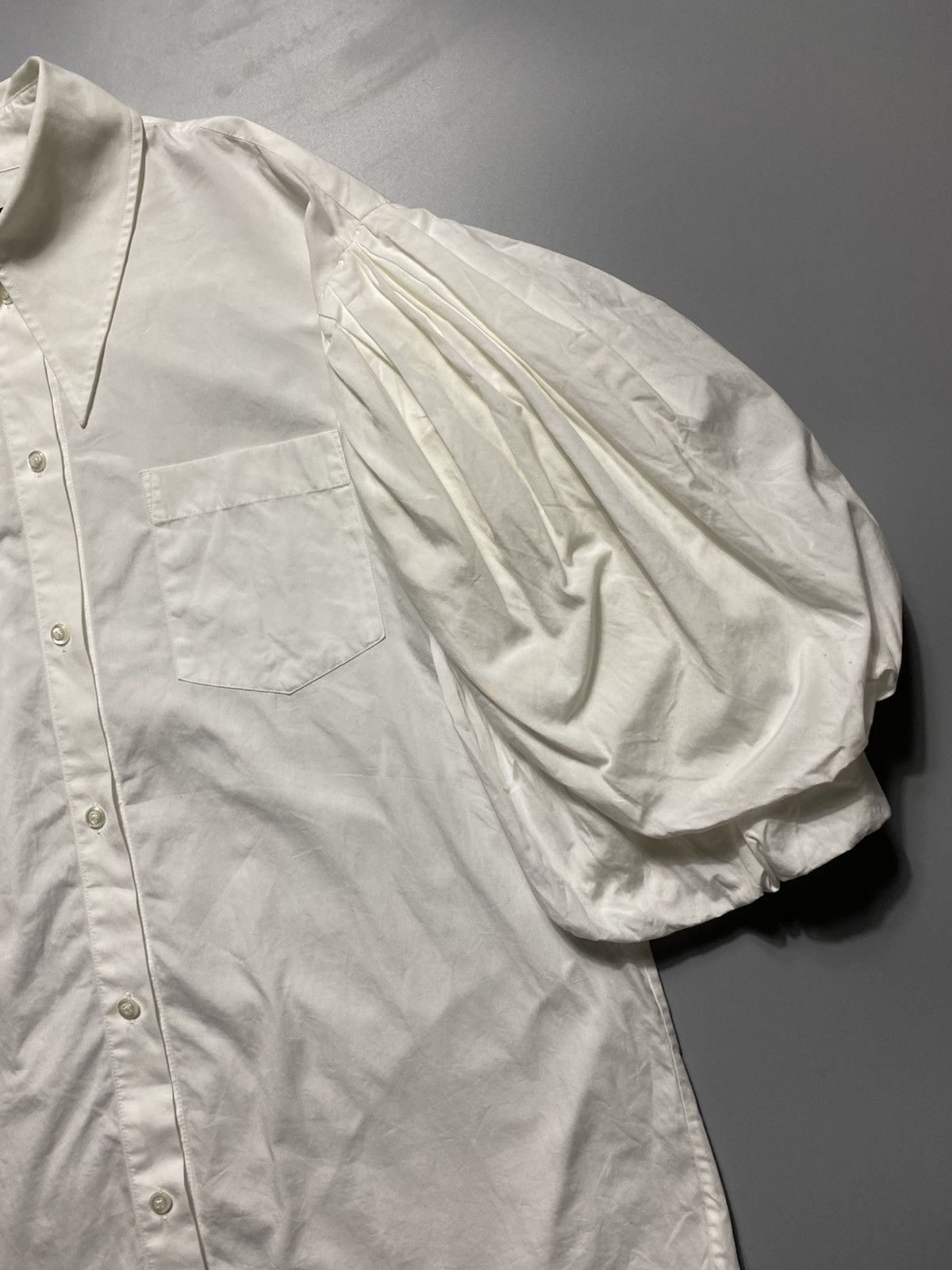 Simone Rocha SIMONE ROCHA WHITE COTTON PUFF SLEEVES Size XS / US 0-2 / IT 36-38 - 5 Thumbnail