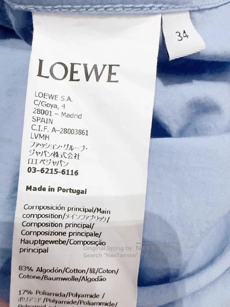 Loewe Loewe Shirt Size XXS / US 00 / IT 34 - 5 Thumbnail