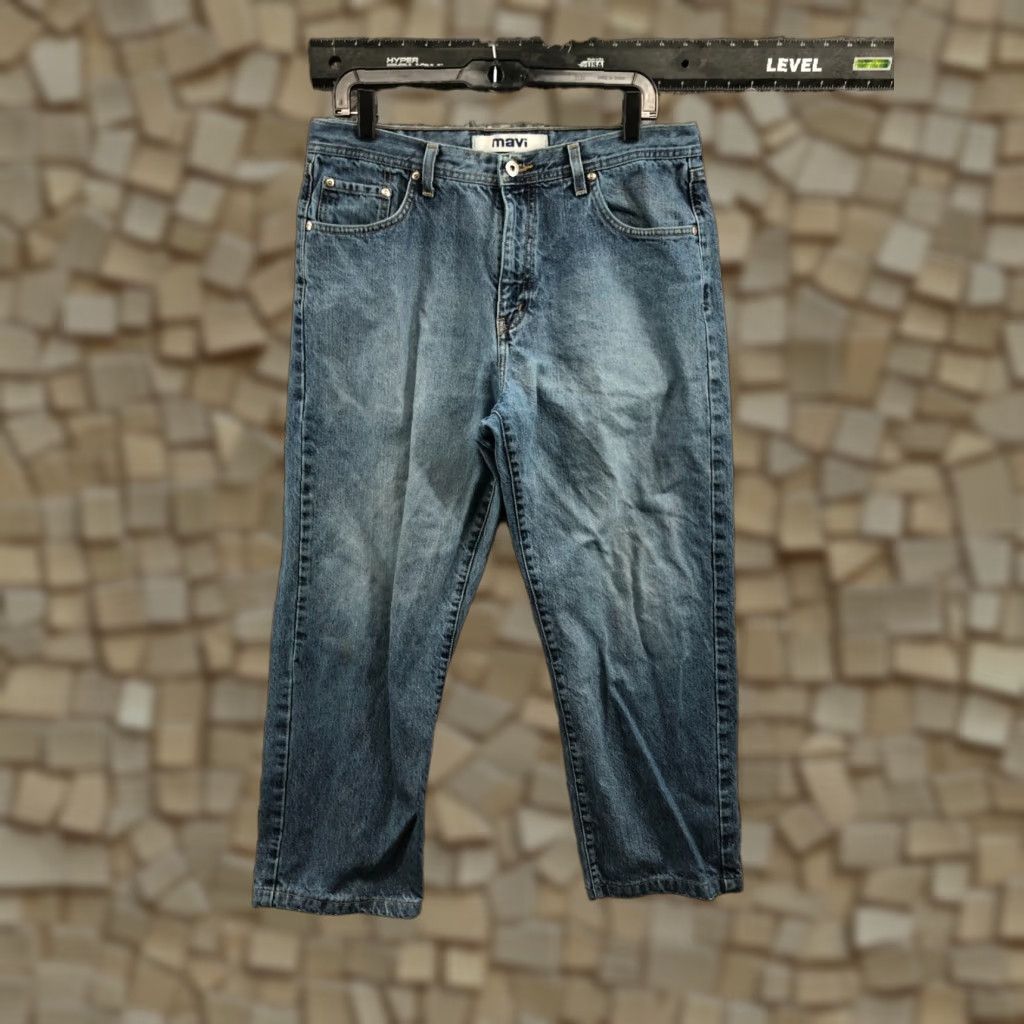 Mavi Mavi Dylan Jeans Mid Straight 269 33x27 Mens Blue Size US 33 - 1 Thumbnail