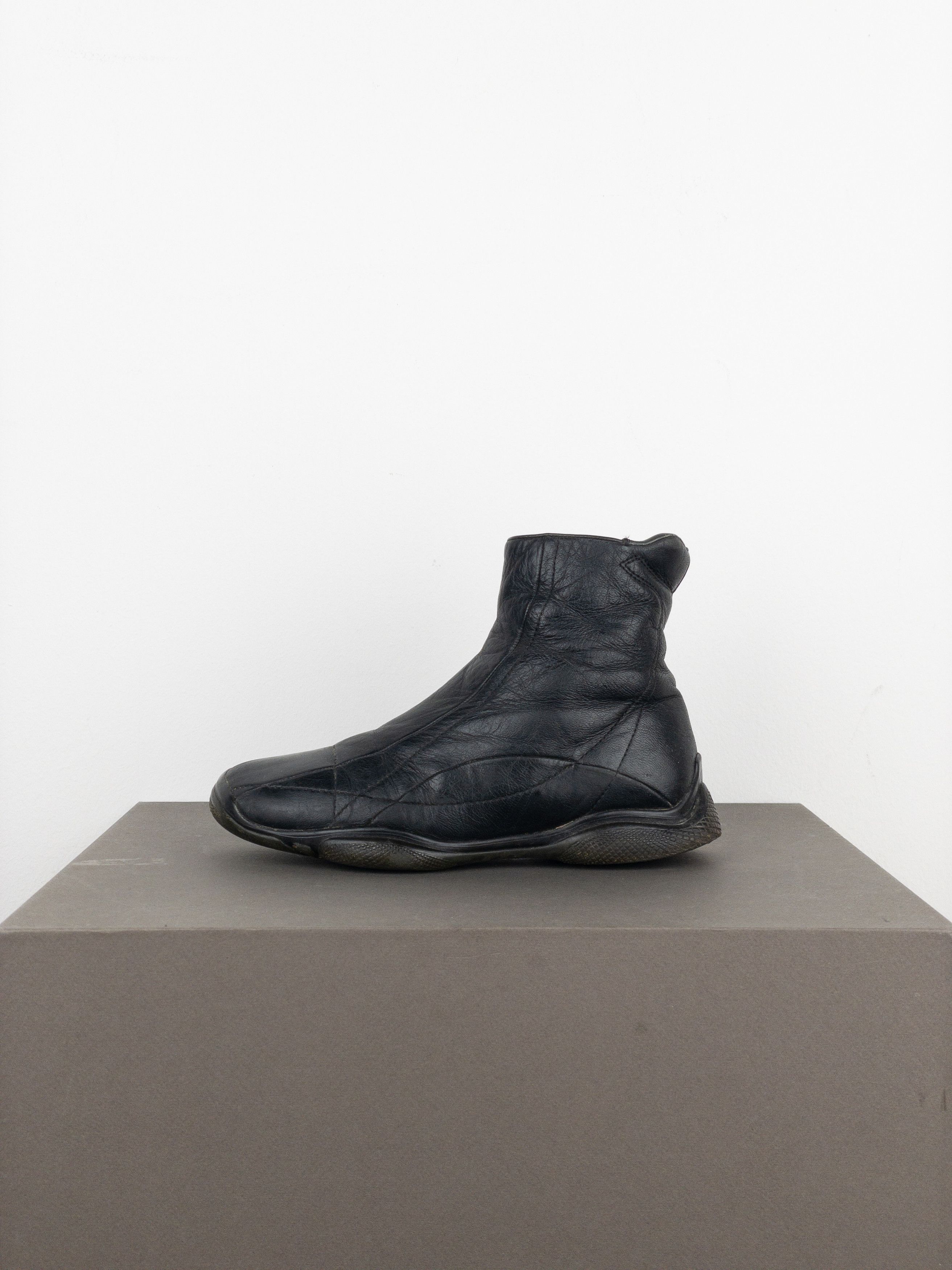 Prada Prada AW99 Square Toe Biker Moto Sports Ankle Boots Size US 6 / IT 36 - 3 Thumbnail