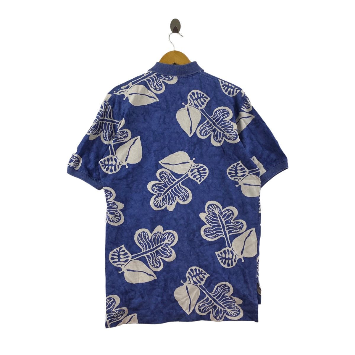 Polo Ralph Lauren Vintage POLO By RALPH LAUREN Leaf Motive Overprint Collar Size US M / EU 48-50 / 2 - 3 Thumbnail