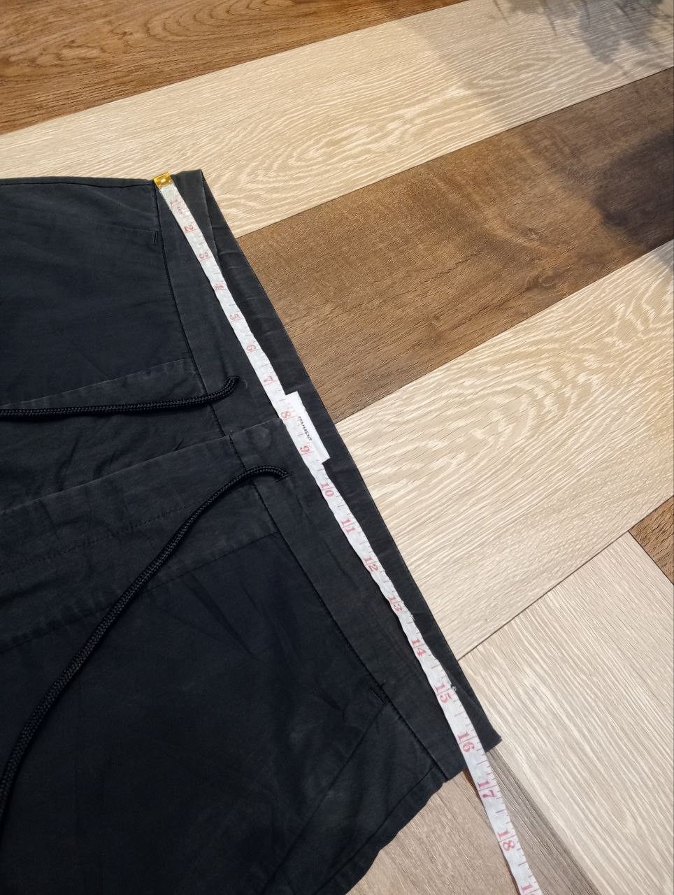 Attachment JAPANESE ATTACHMENT FEMMENT FADED BLACK WIDE BAGGY PANTS Size US 33 - 12 Thumbnail
