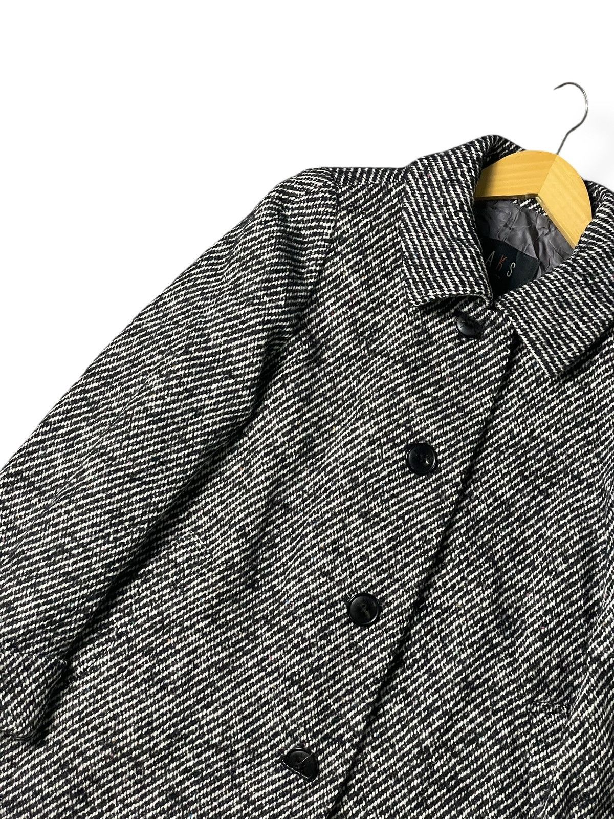 DAKS × Japanese Brand × Vintage Vintage Daks London Wool Blend Buttoned Jacket (110) Size US XXS / EU 40 - 2 Thumbnail