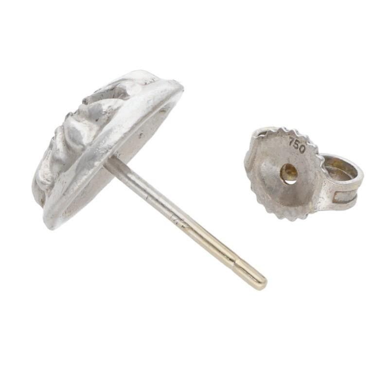 Chrome Hearts chrome hearts diamond 18K White Gold Stud Cross earring Size ONE SIZE - 4 Thumbnail