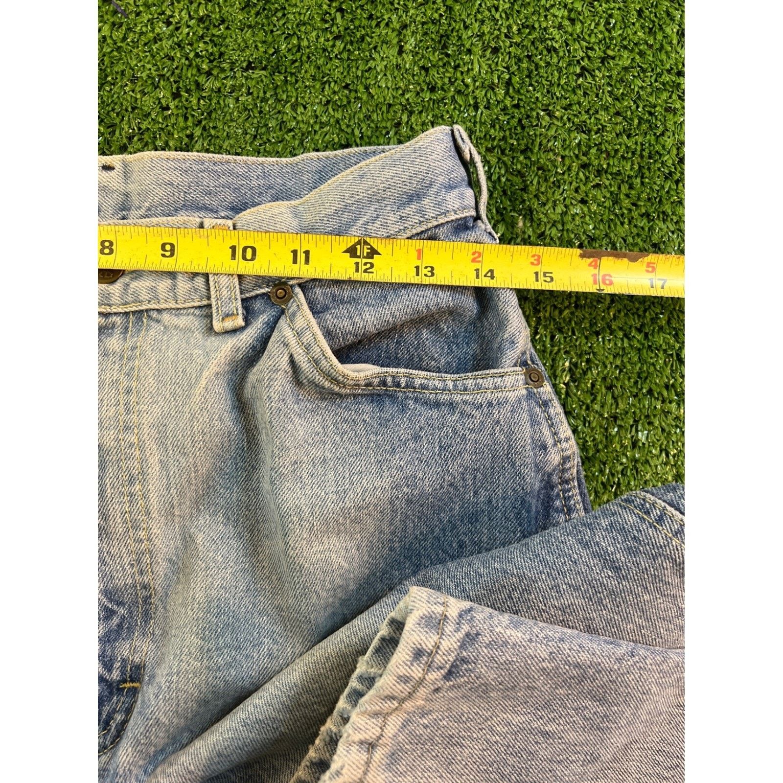 Lee Vintage Lee High Waisted Tapered Leg Jeans USA Made 13M Size 30" / US 8 / IT 44 - 6 Thumbnail