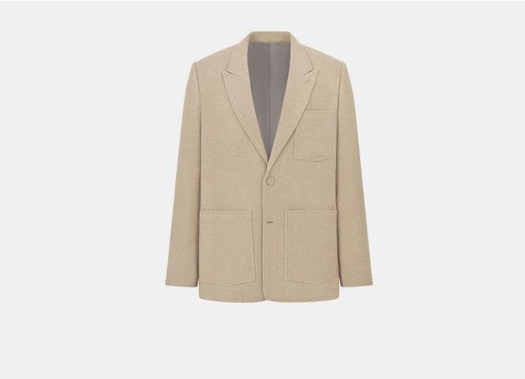Dior o1w1db10225 483C251A Jacket in Beige Size US L / EU 52-54 / 3 - 1 Thumbnail