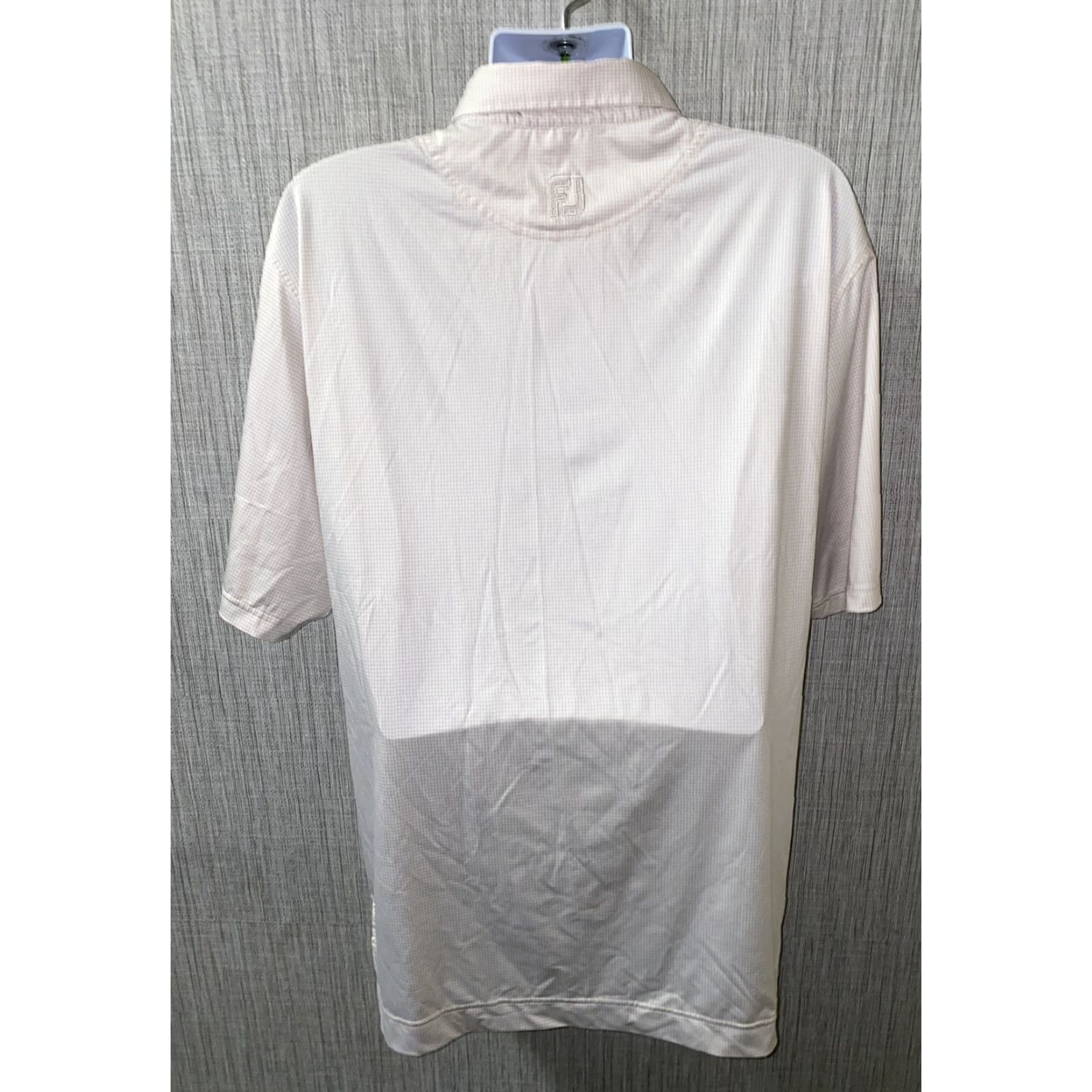 Footjoy FootJoy Polo Shirt Men XL Beige Short Sleeve Golf Polo Shirt Size US XL / EU 56 / 4 - 5 Thumbnail