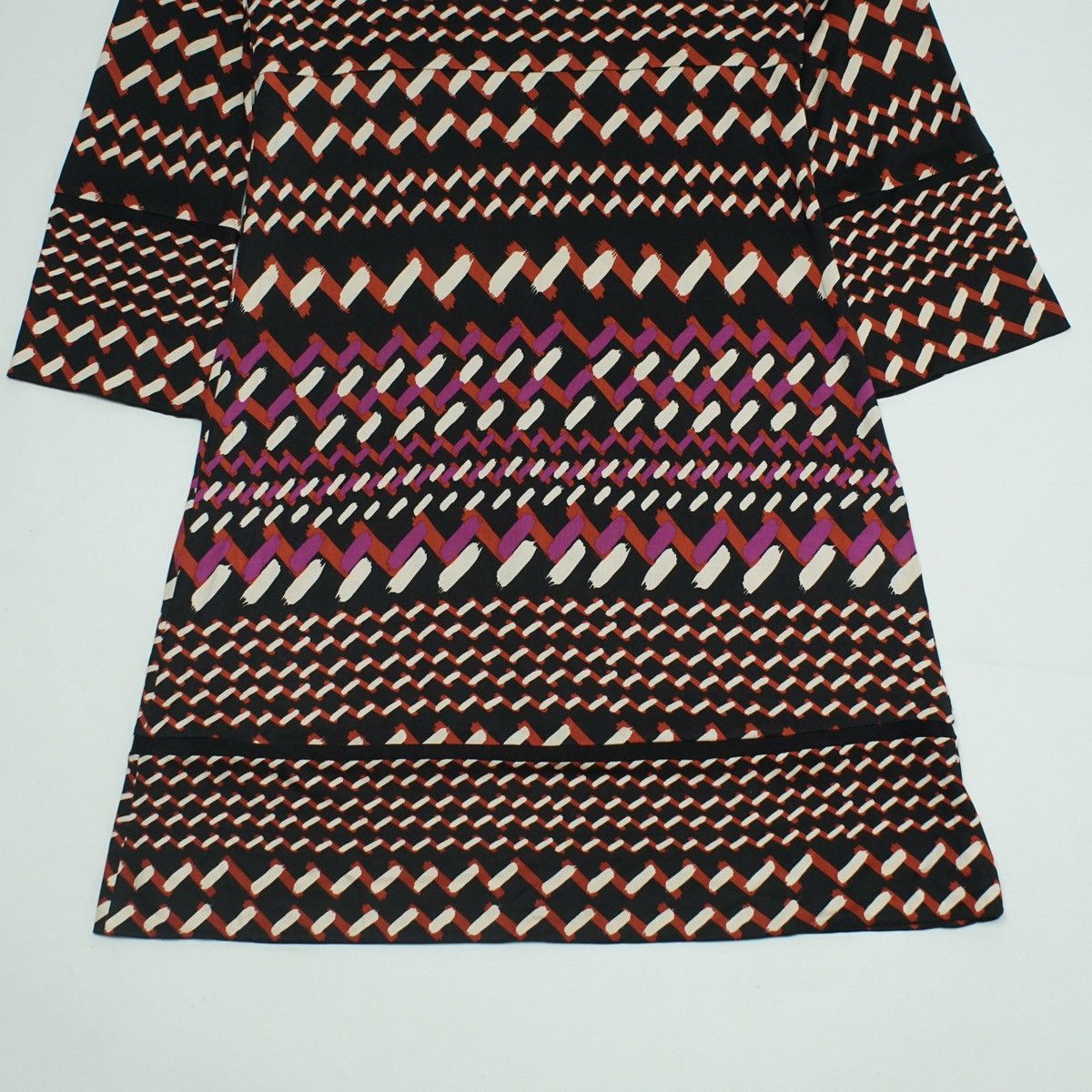 Diane von Furstenberg *NoTariff Diane von Furstenberg Pattern Dress Size ONE SIZE - 3 Thumbnail