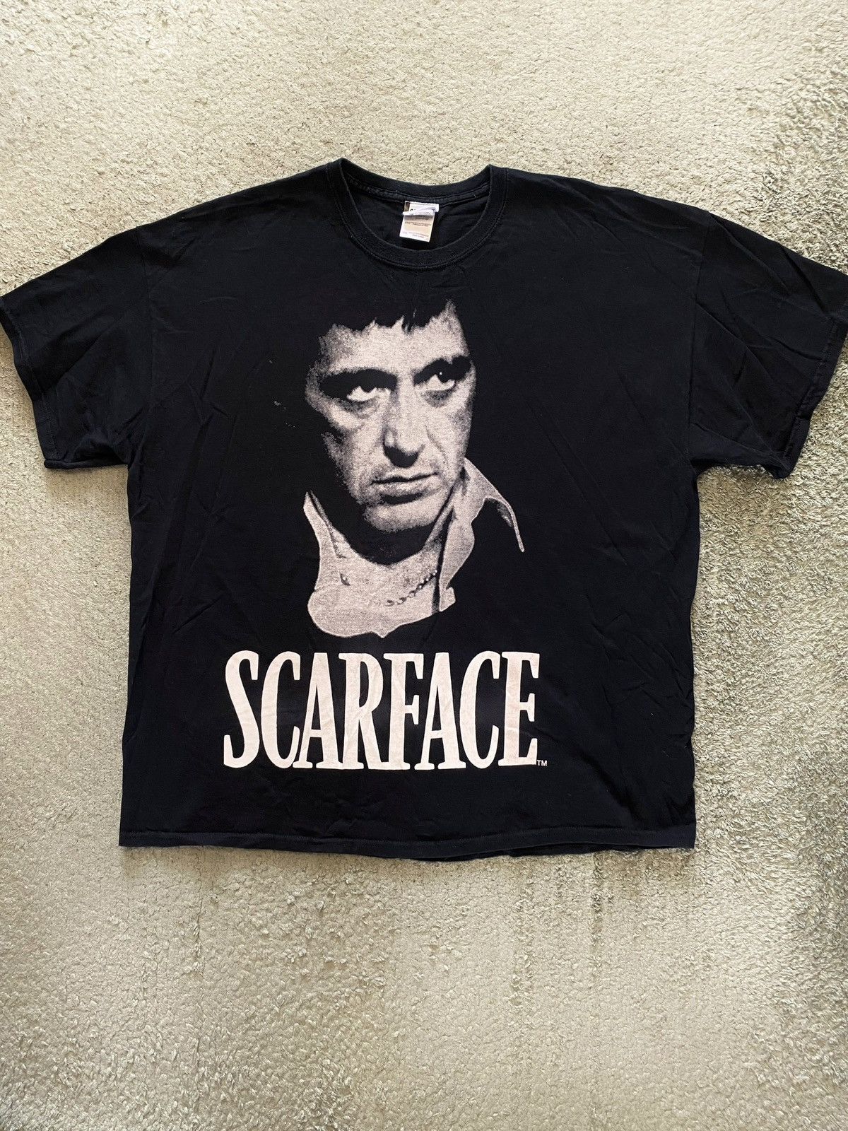 Vintage Vintage Scarface Al Pacino Y2k T-shirt Size US XXL / EU 58 / 5 - 1 Thumbnail