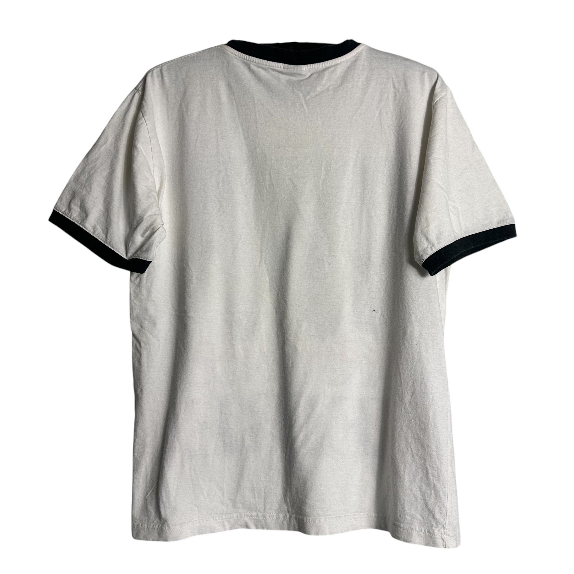 Gianfranco Ferre 🔥RARE🔥Vintage Gianfranco Ferre Spell Out Ringer Shirt Size US M / EU 48-50 / 2 - 3 Thumbnail