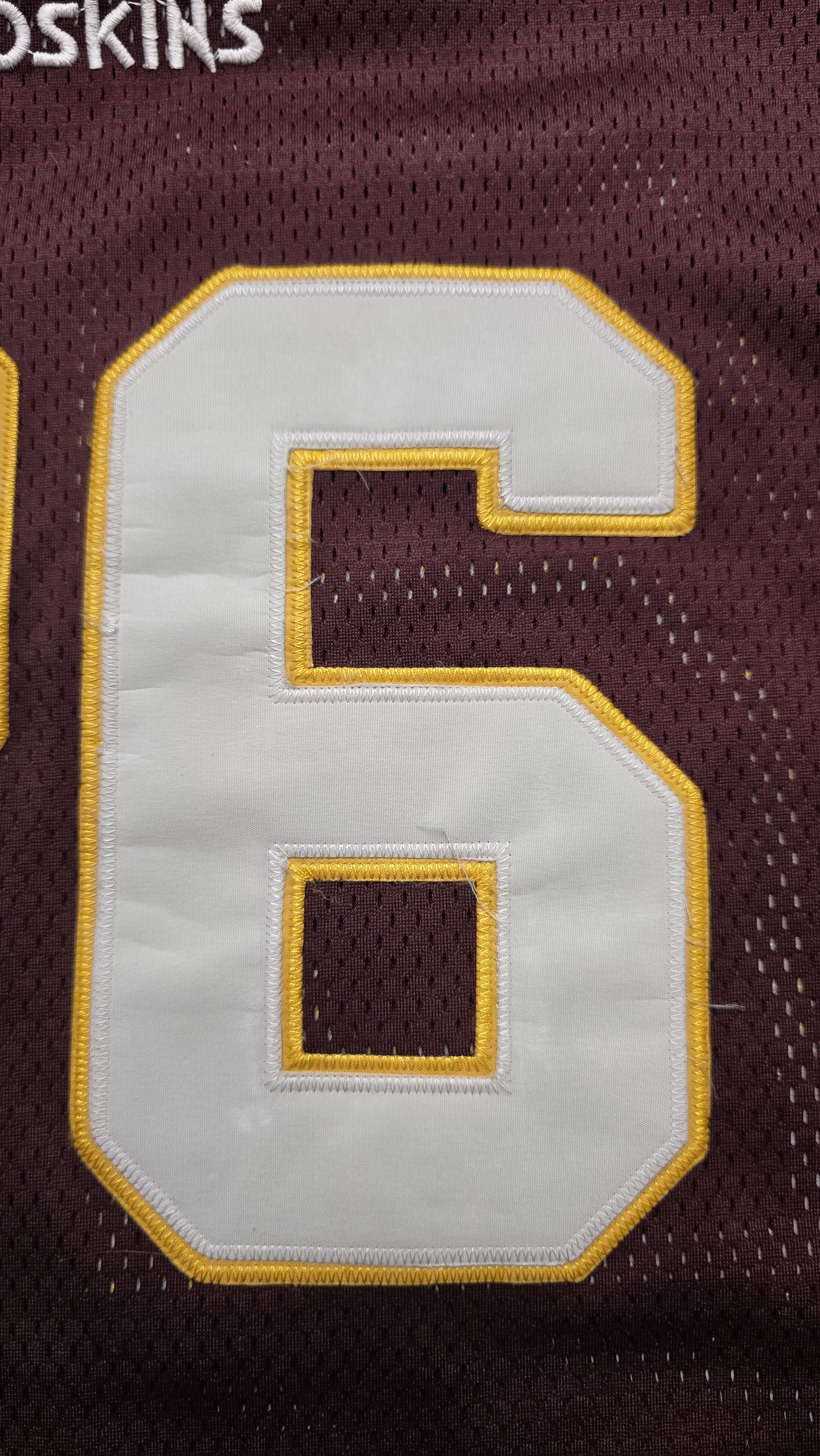 Reebok Washington Redskins #26 Clinton Portis NFL Jersey Sewn Size US L / EU 52-54 / 3 - 19 Thumbnail