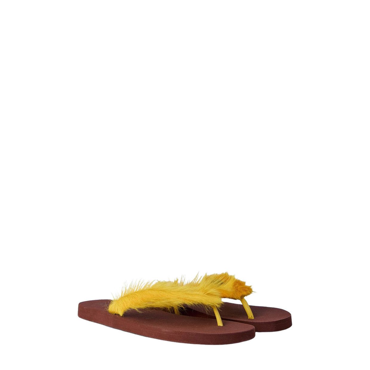 Marni MARNI Yellow Sandals New And Authentic (Men's size:9;) Size US 9 / EU 42 - 2 Thumbnail