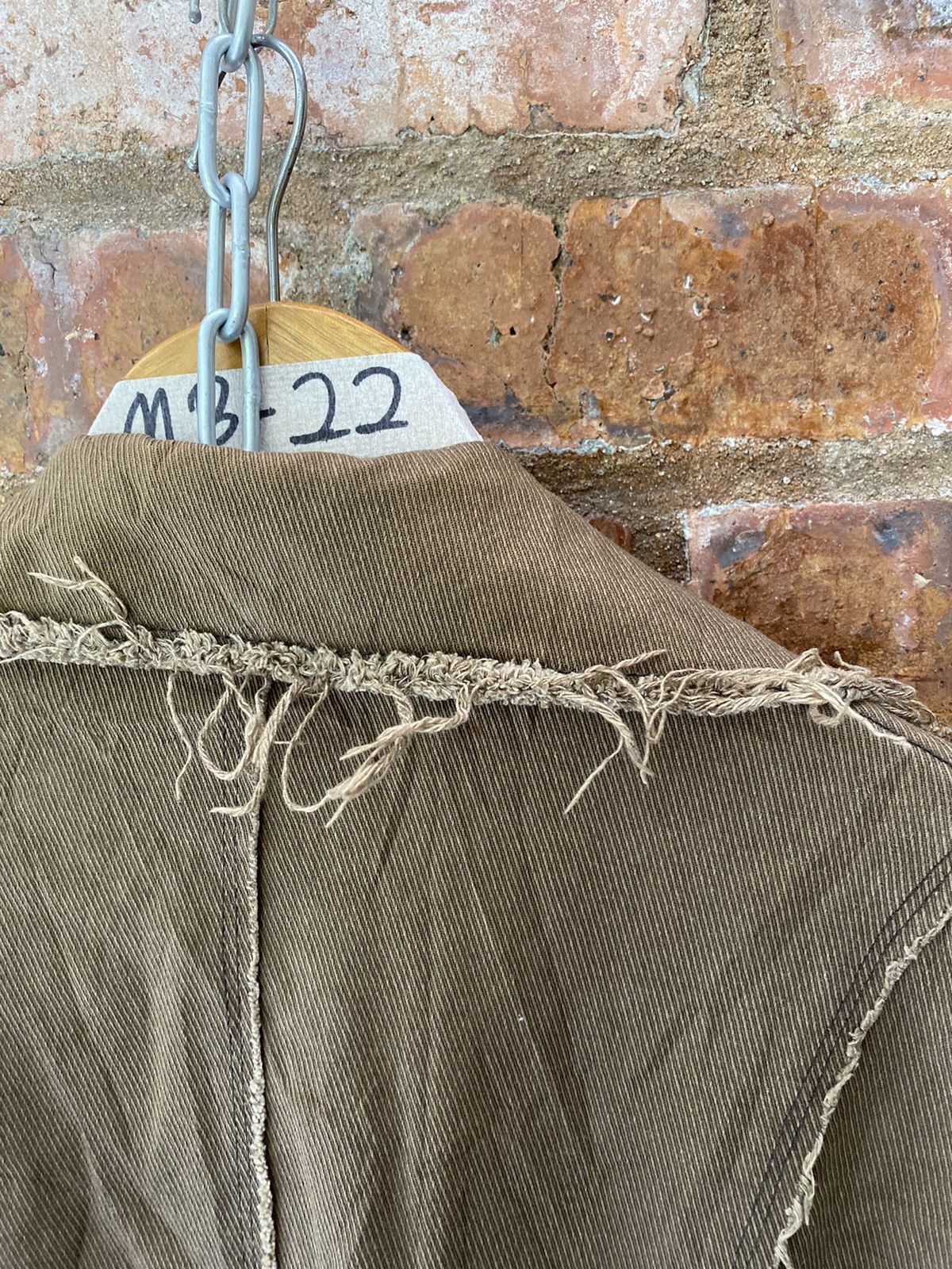 Morgan Homme 2000s Morgan Home Unfinished Fringe Hem Jacket Size US M / EU 48-50 / 2 - 20 Thumbnail