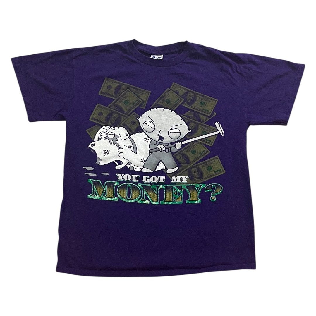 Vintage VINTAGE Family Guy Brian & Stewie T Shirt y2k Size US M / EU 48-50 / 2 - 1 Thumbnail