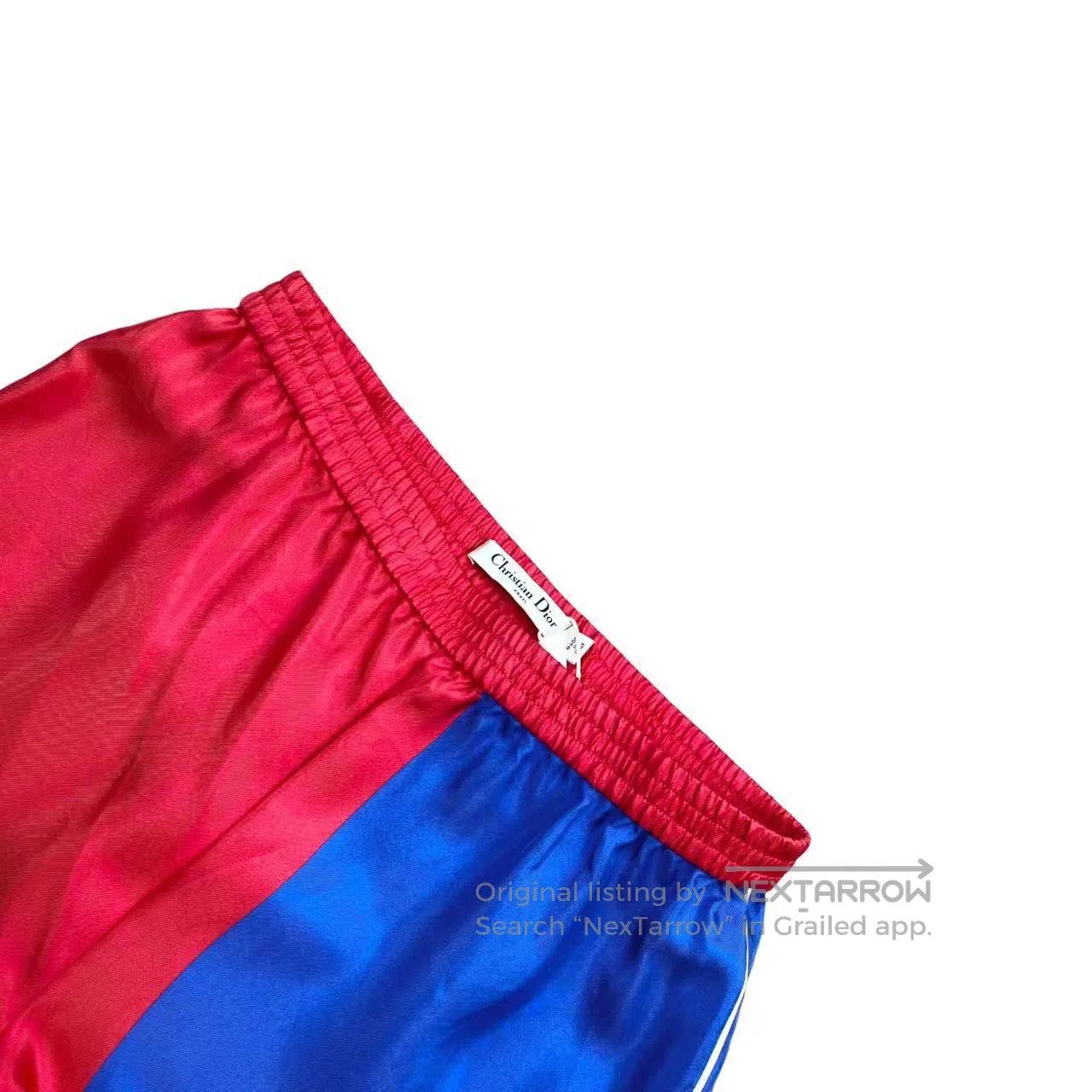 Dior Dior Red and blue color-blocked shorts| Size 26" / US 2 / IT 38 - 3 Thumbnail