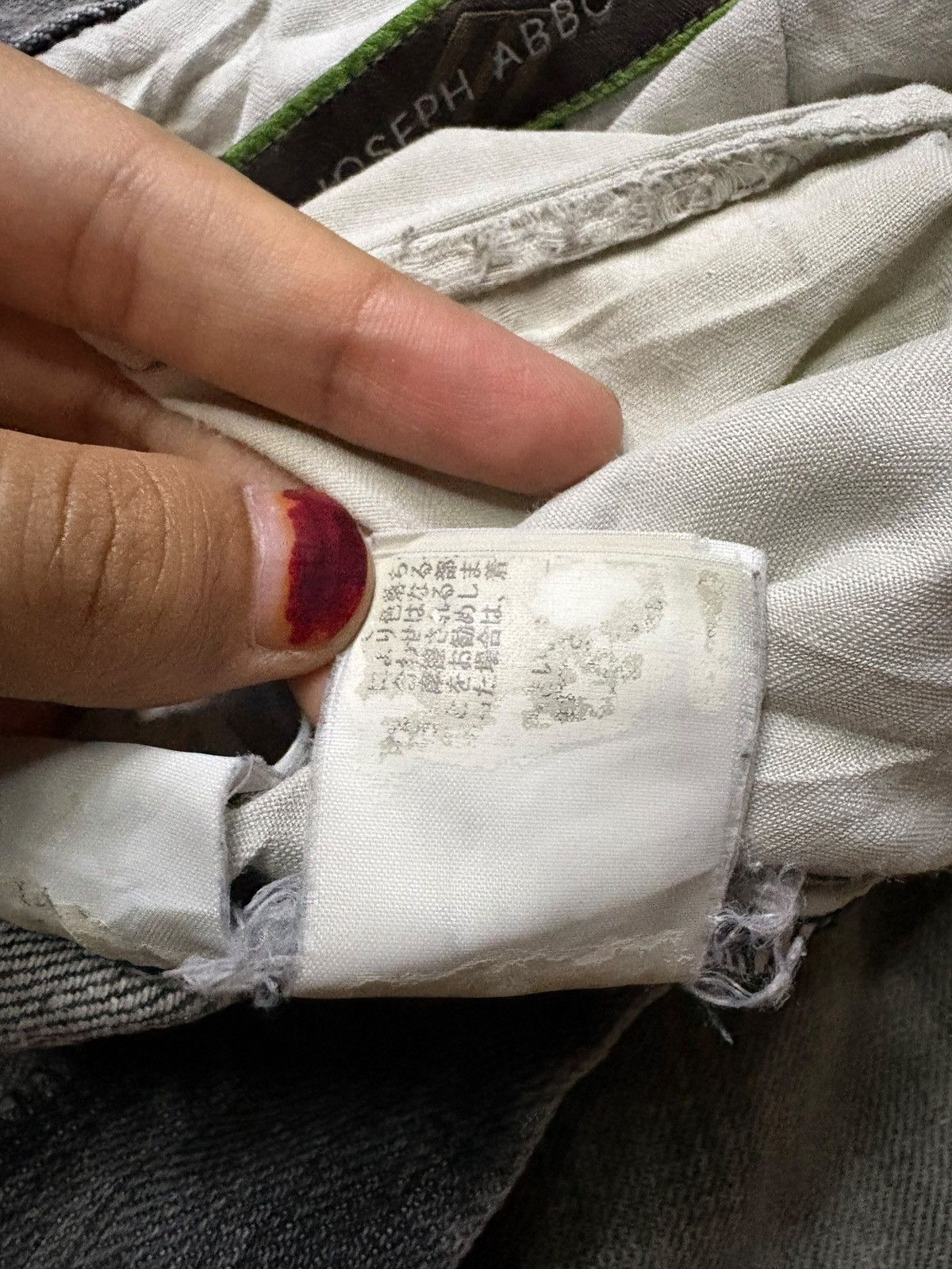 Japanese Brand Vintage Japanese Brand Distressed Loose Jeans Size US 32 / EU 48 - 12 Thumbnail