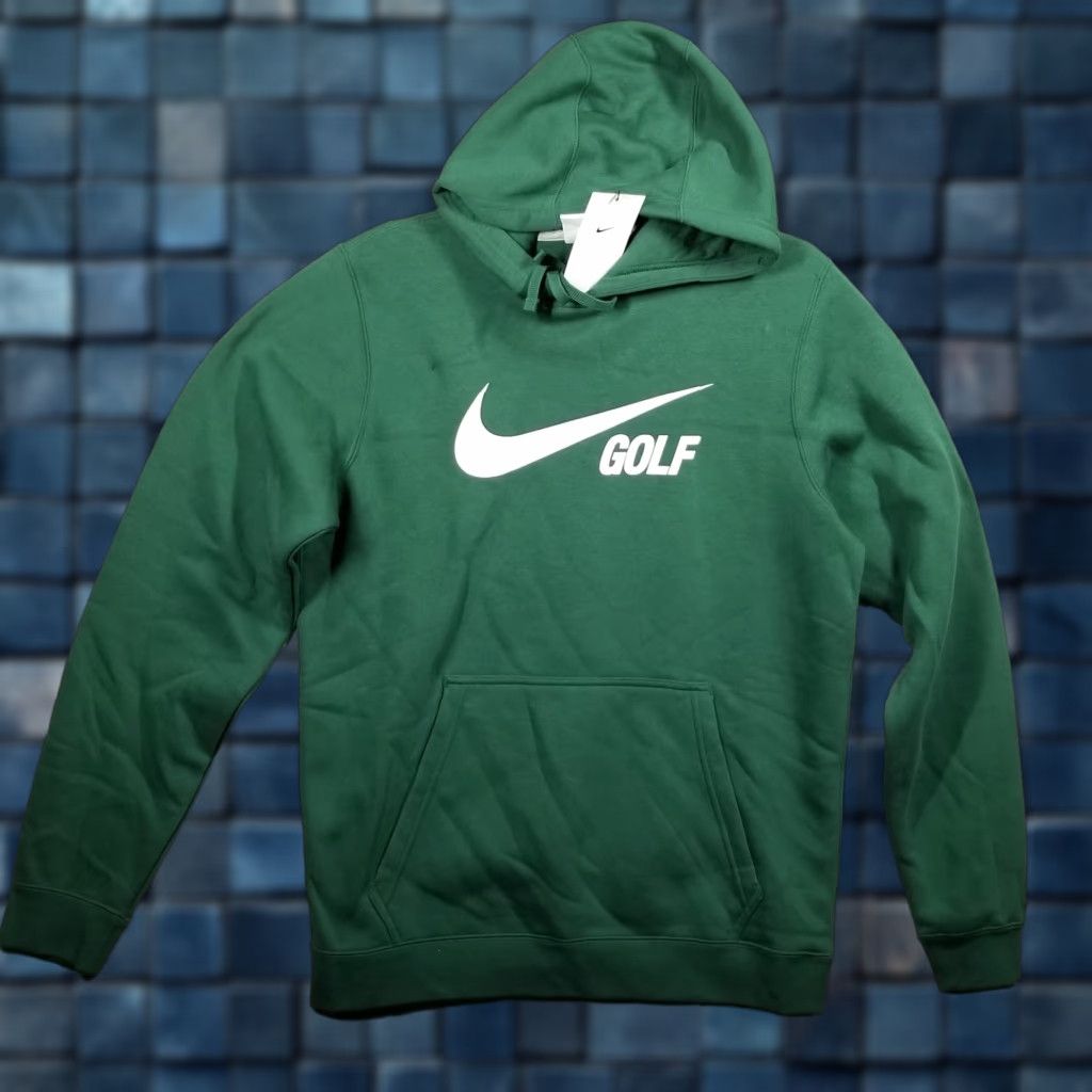 Nike Nike Hoodie Mens Small Green Club Fleece Swoosh Pullover Kangaroo Pocket Size US S / EU 44-46 / 1 - 1 Thumbnail