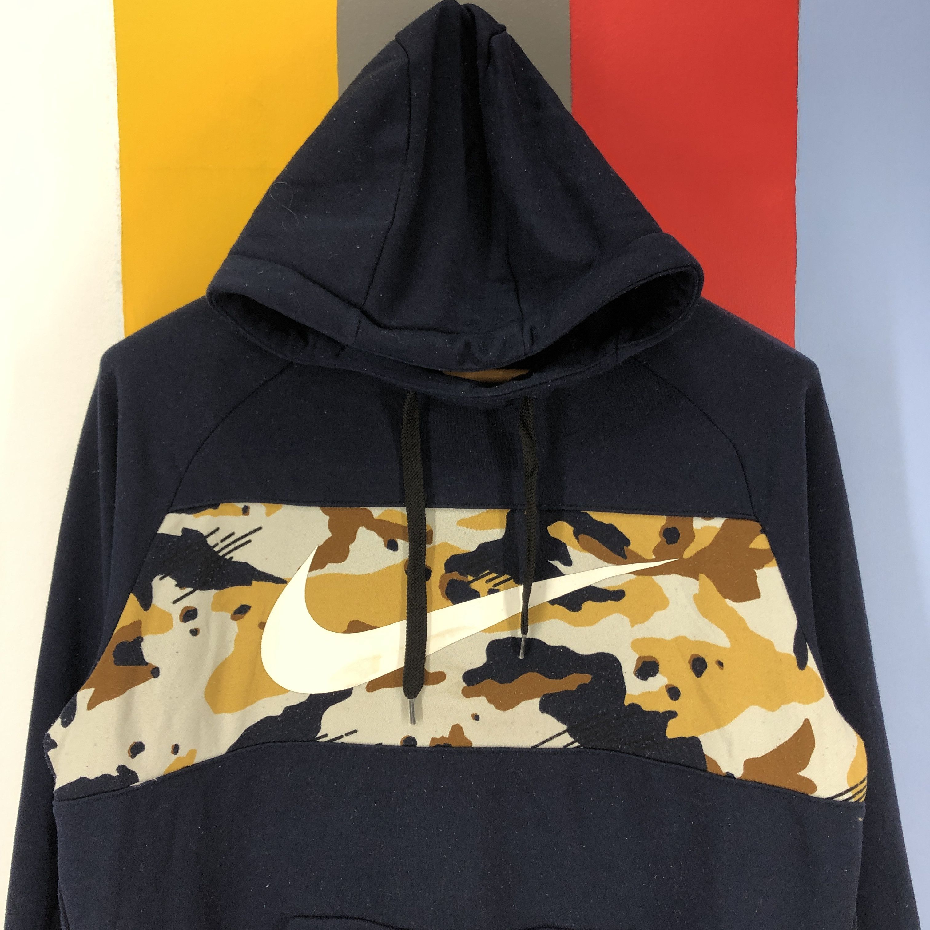 Nike NIKE DRI FIT Camouflage Hoodie Pullover #0898/AH Size US M / EU 48-50 / 2 - 2 Thumbnail