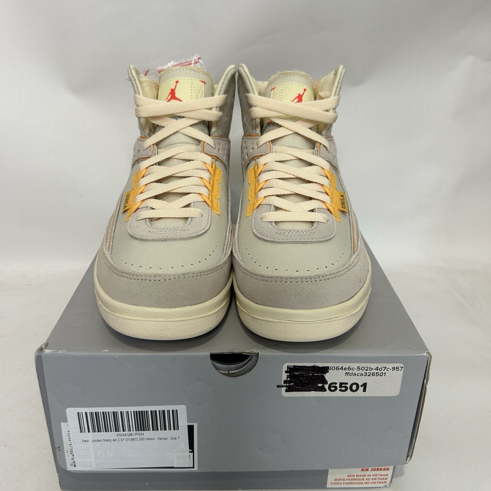 Jordan Brand Nike Air Jordan 2 Retro SP x Union LA “Rattan” DN3802-200 Size US 8.5 / IT 38.5 - 2 Thumbnail