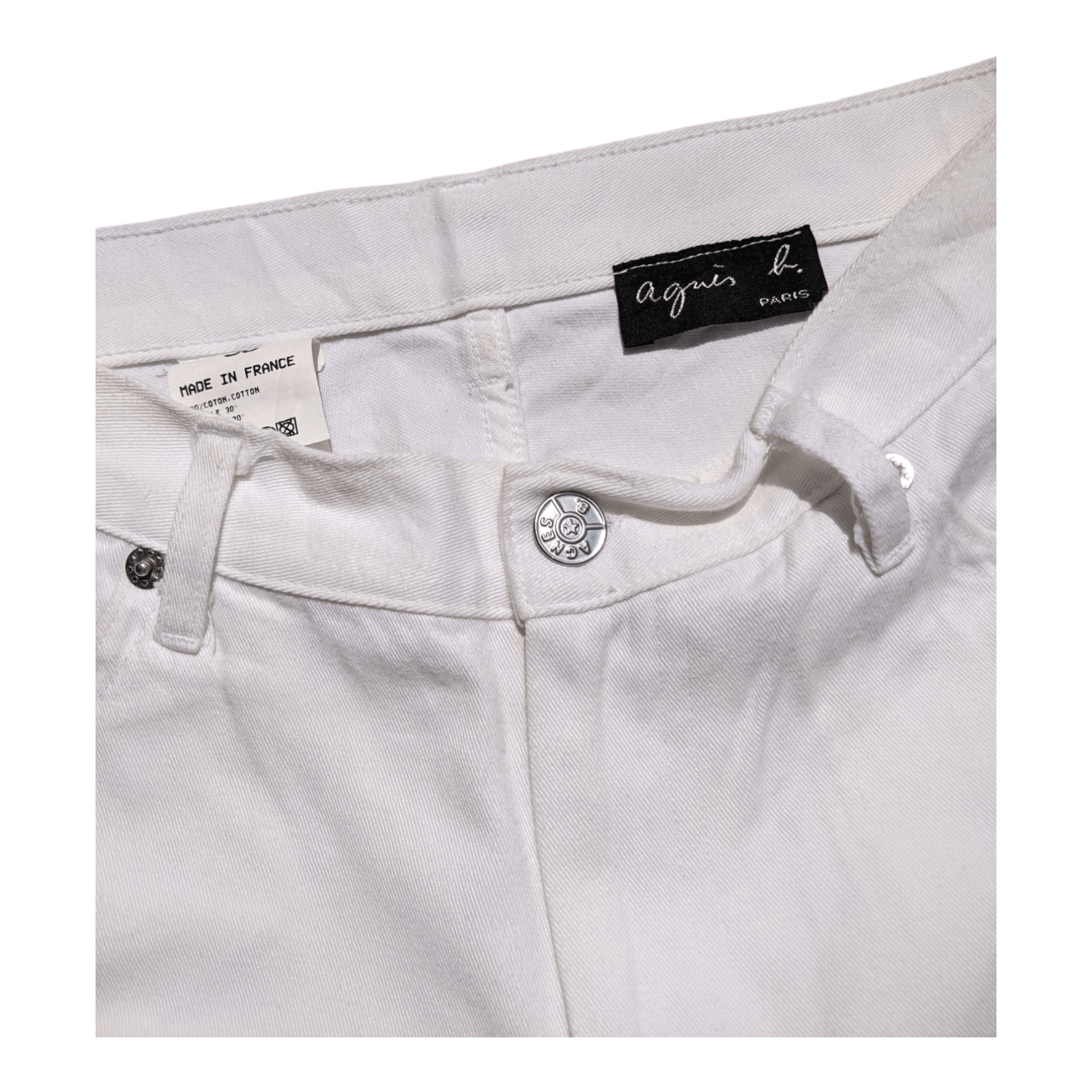 Designer × agnes b. Agnes B Homme Paris Long Pants Size 26" / US 2 / IT 38 - 4 Thumbnail