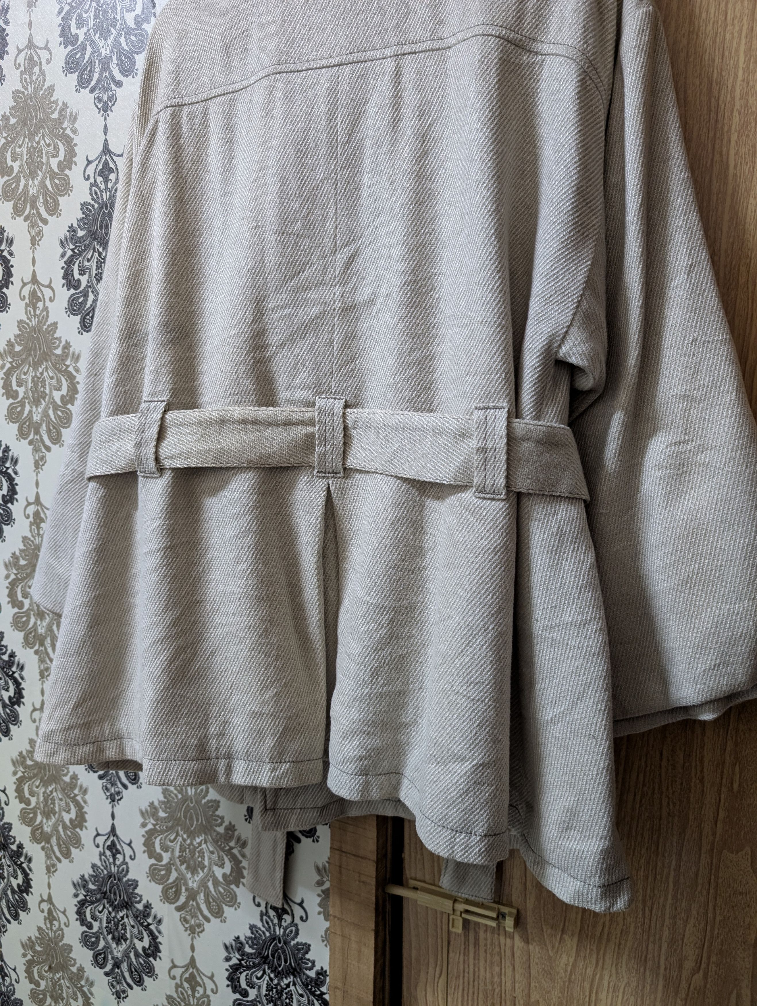 Diesel Vintage Diesel Artisanal Cotton Belted Jacket Wrap Coat Size M / US 6-8 / IT 42-44 - 6 Thumbnail