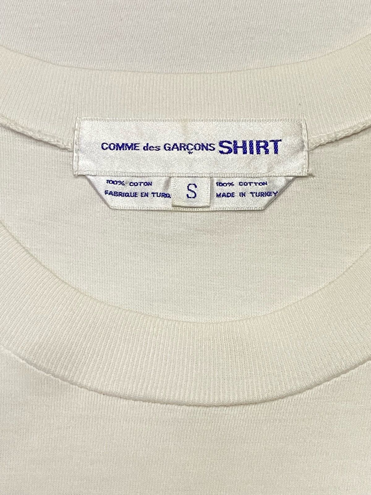 Comme des Garcons Comme Des Garcons S10218 Blue Sky Lettering Shirt Size US S / EU 44-46 / 1 - 8 Thumbnail
