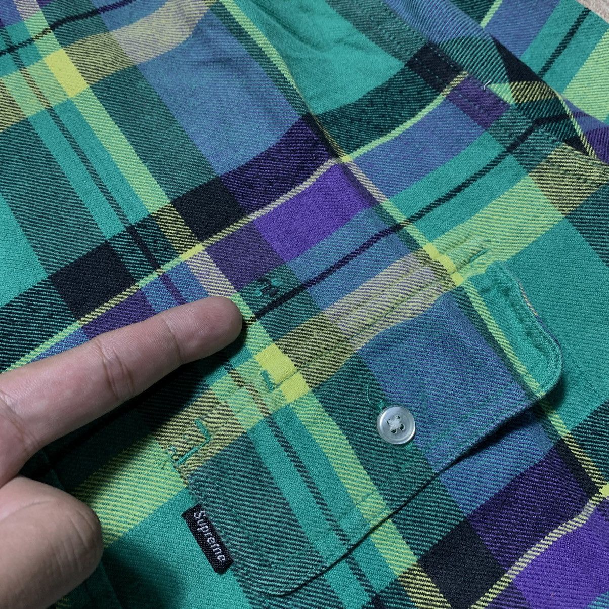 Supreme Supreme Flannel Shirt Double Pocket Button Up Size US S / EU 44-46 / 1 - 7 Thumbnail