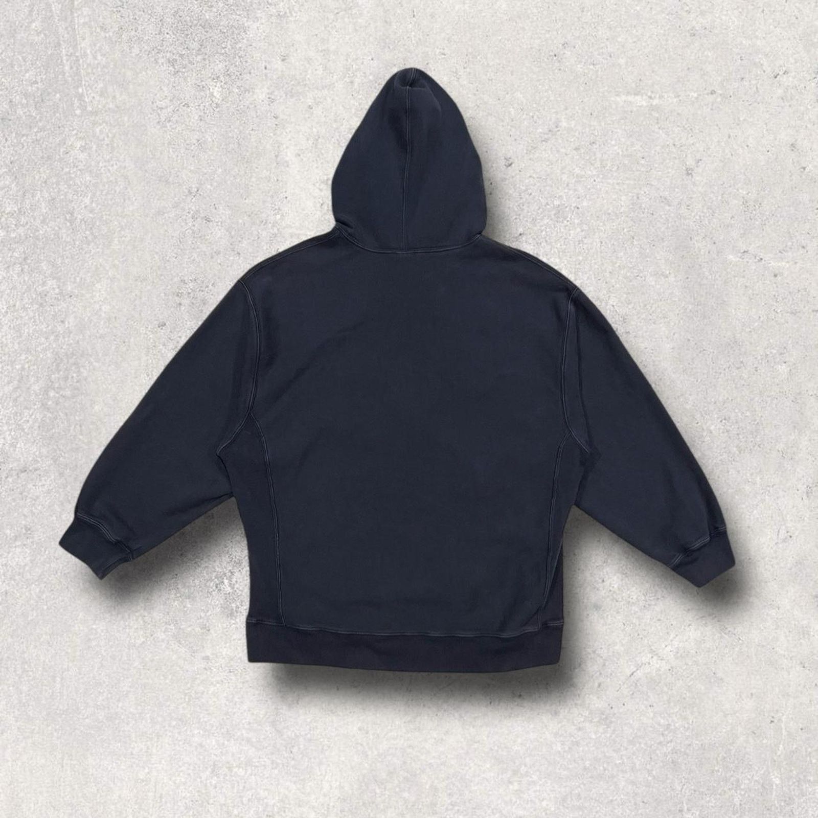 Gap GAP (Vintage) 90’s Navy Blue Casual Pullover Hoodie Size L / US 10 / IT 46 - 3 Thumbnail