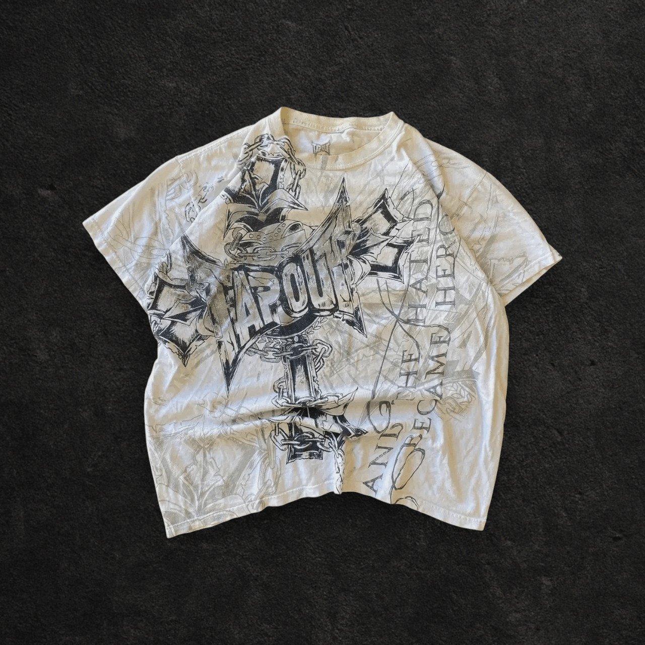 Tapout Vintage Tapout MMA Graphic Tee Size US L / EU 52-54 / 3 - 3 Thumbnail